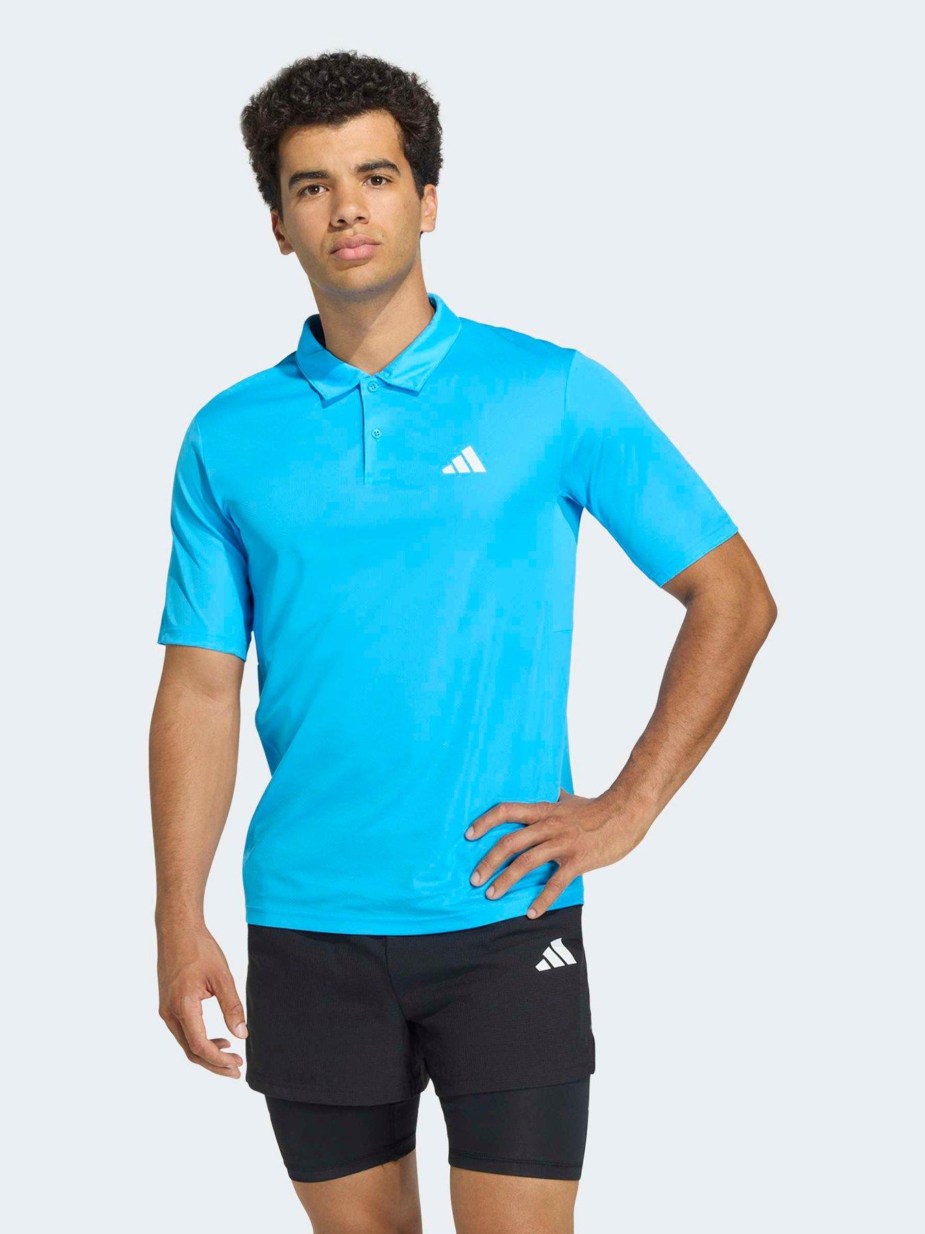 adidas Mens Training Polo - Blue