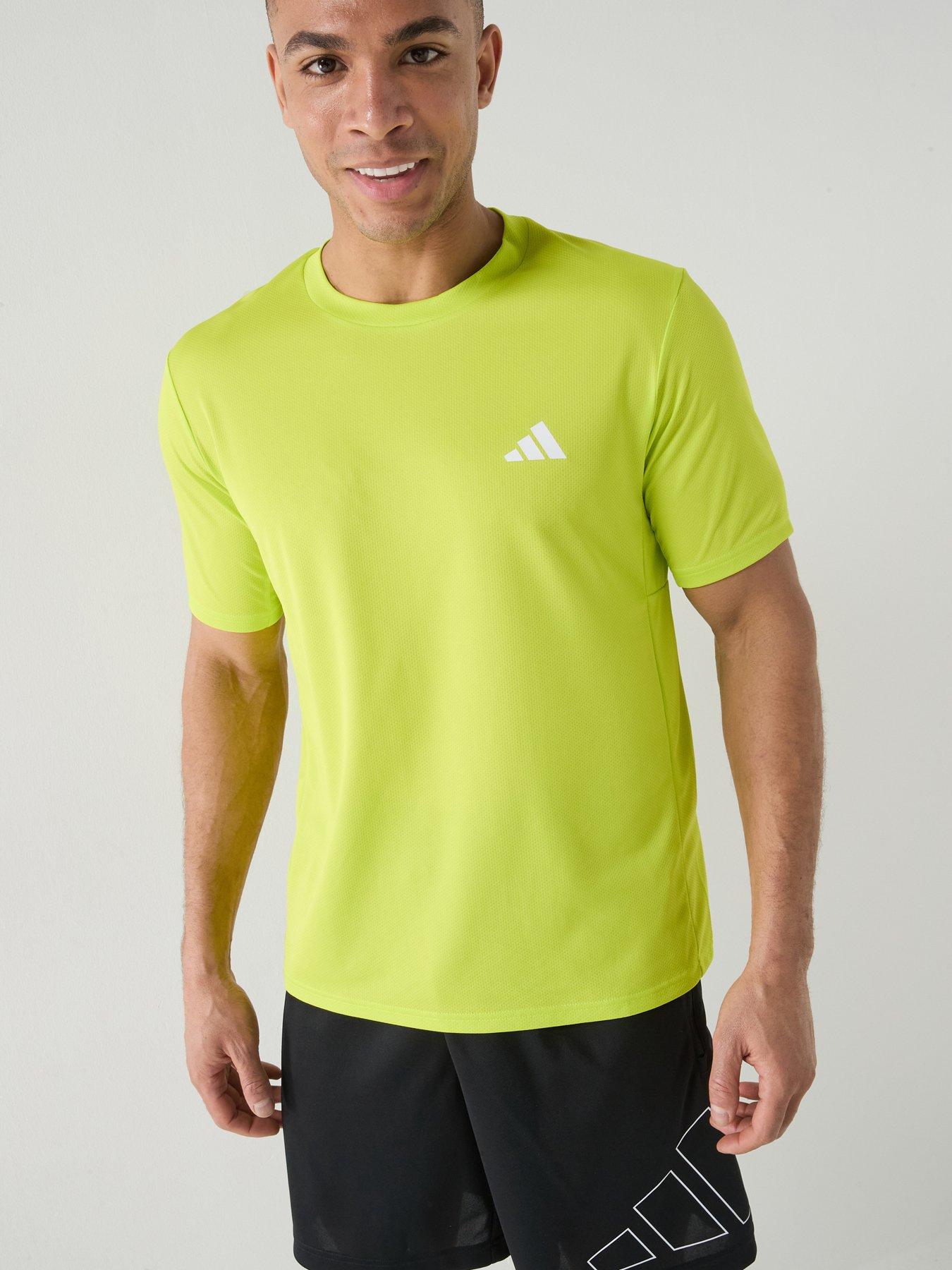 adidas Mens Training Workout Essentials T-Shirt - Green