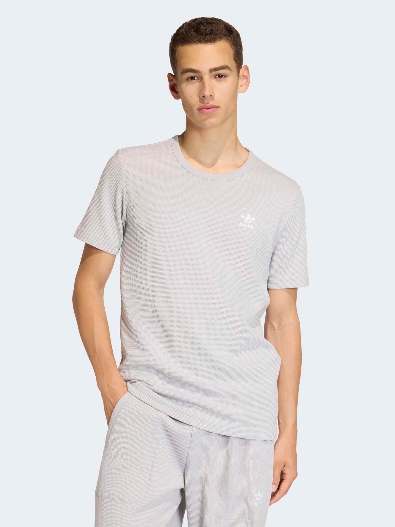 adidas Originals Men's Waffle T-Shirt - Grey