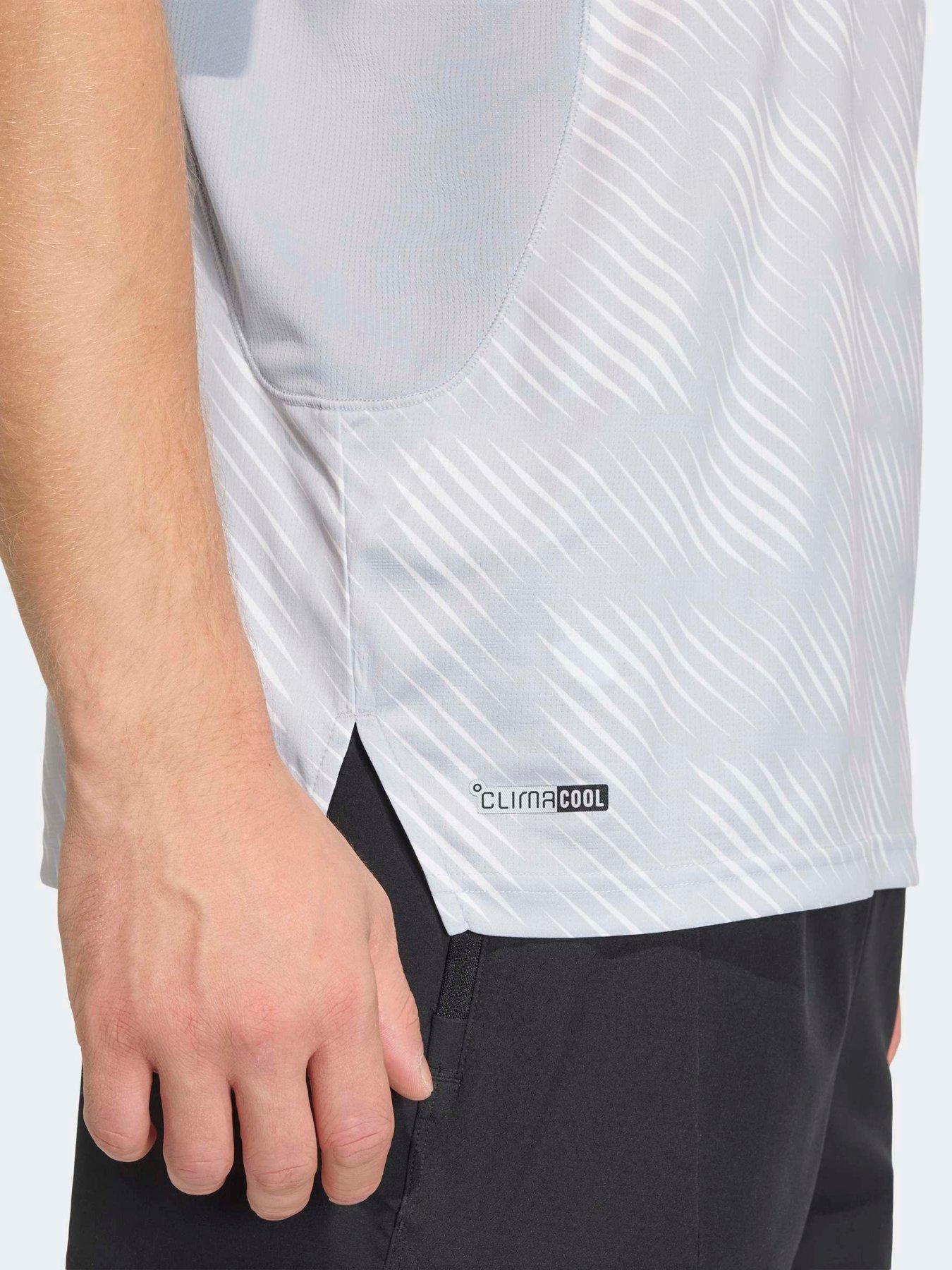  image of adidas-mens-training-tech-t-shirt-silver