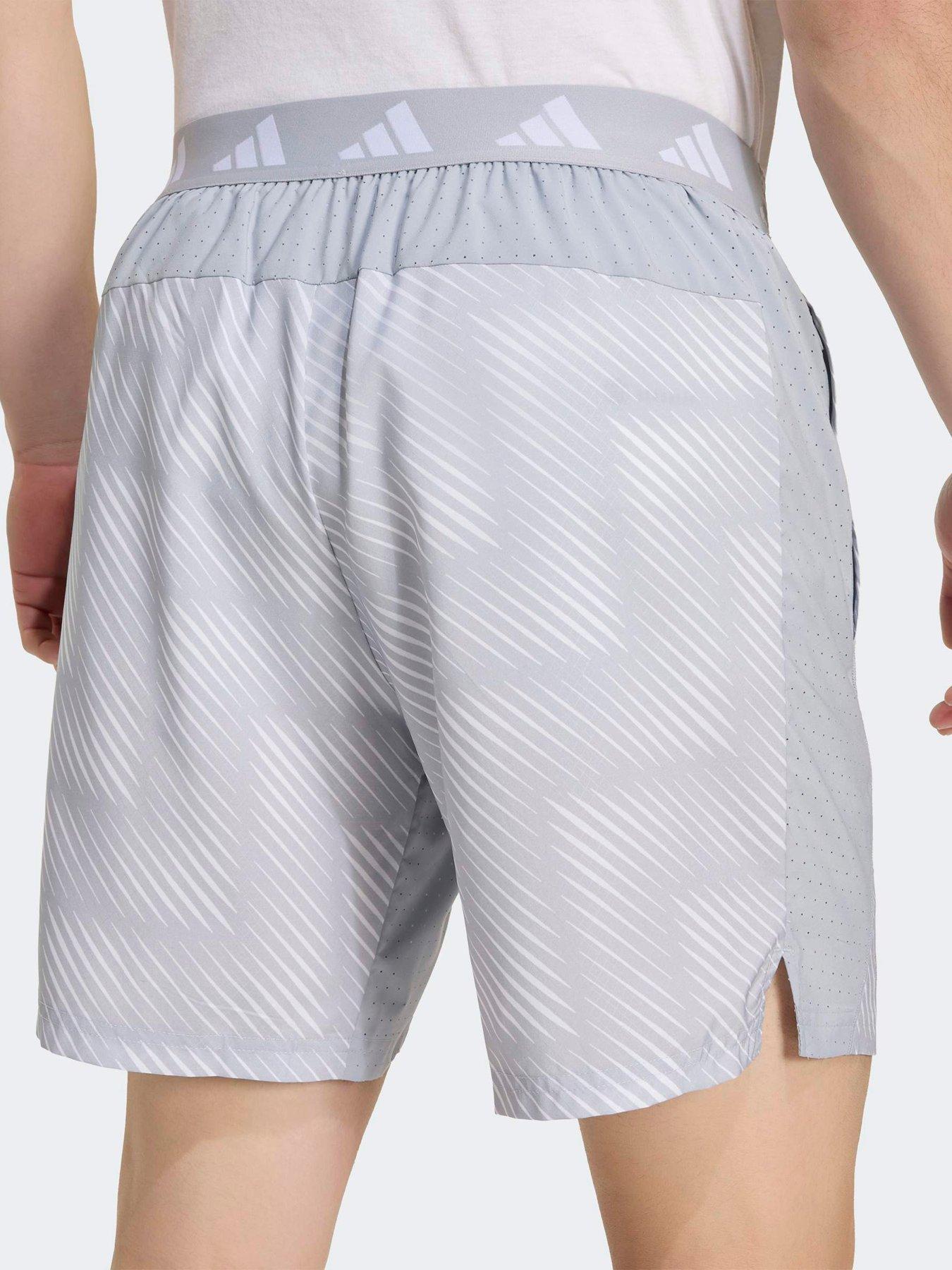  image of adidas-mens-training-tech-short-silver