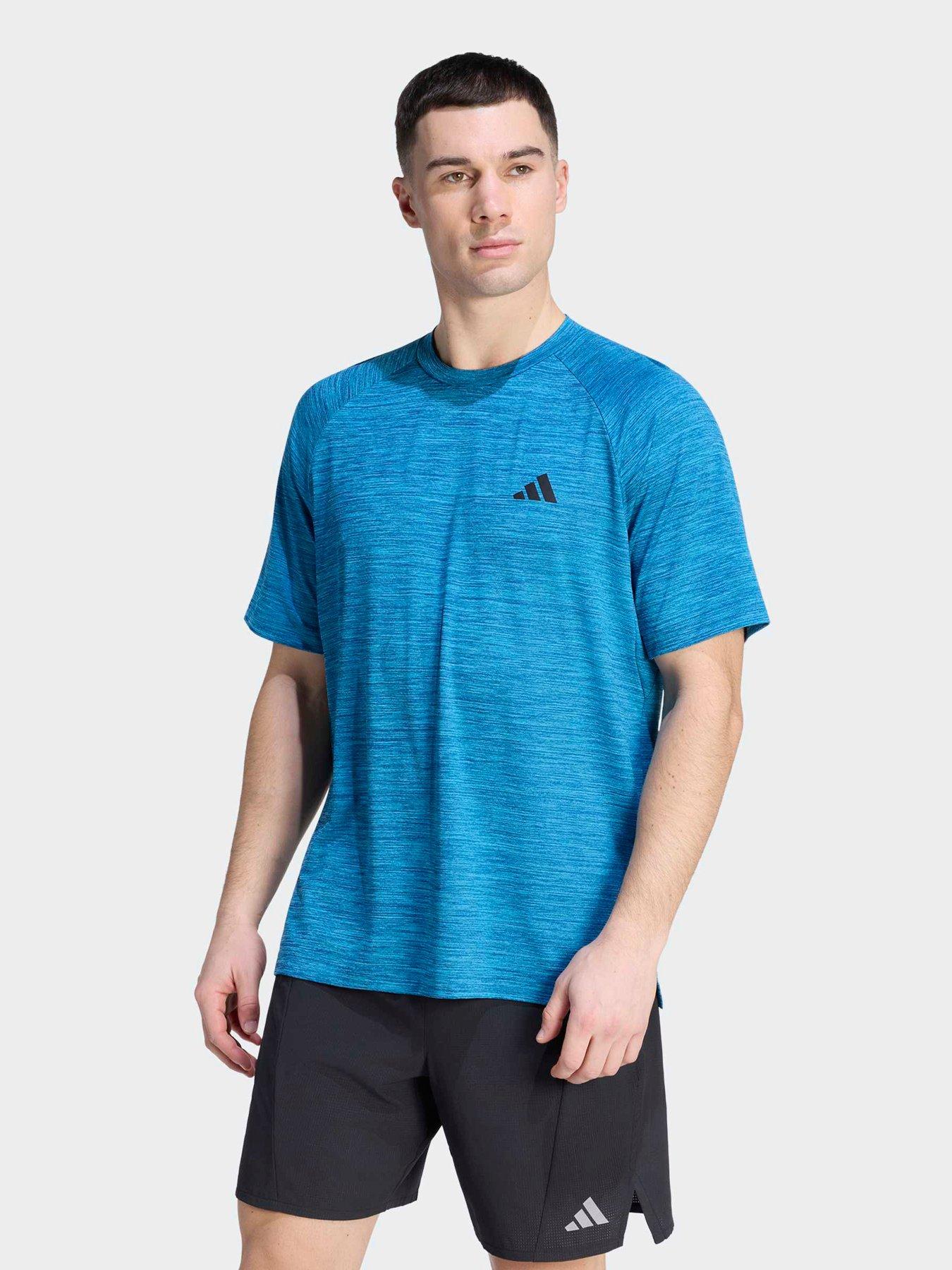 adidas Mens Training Tech T-Shirt - Blue