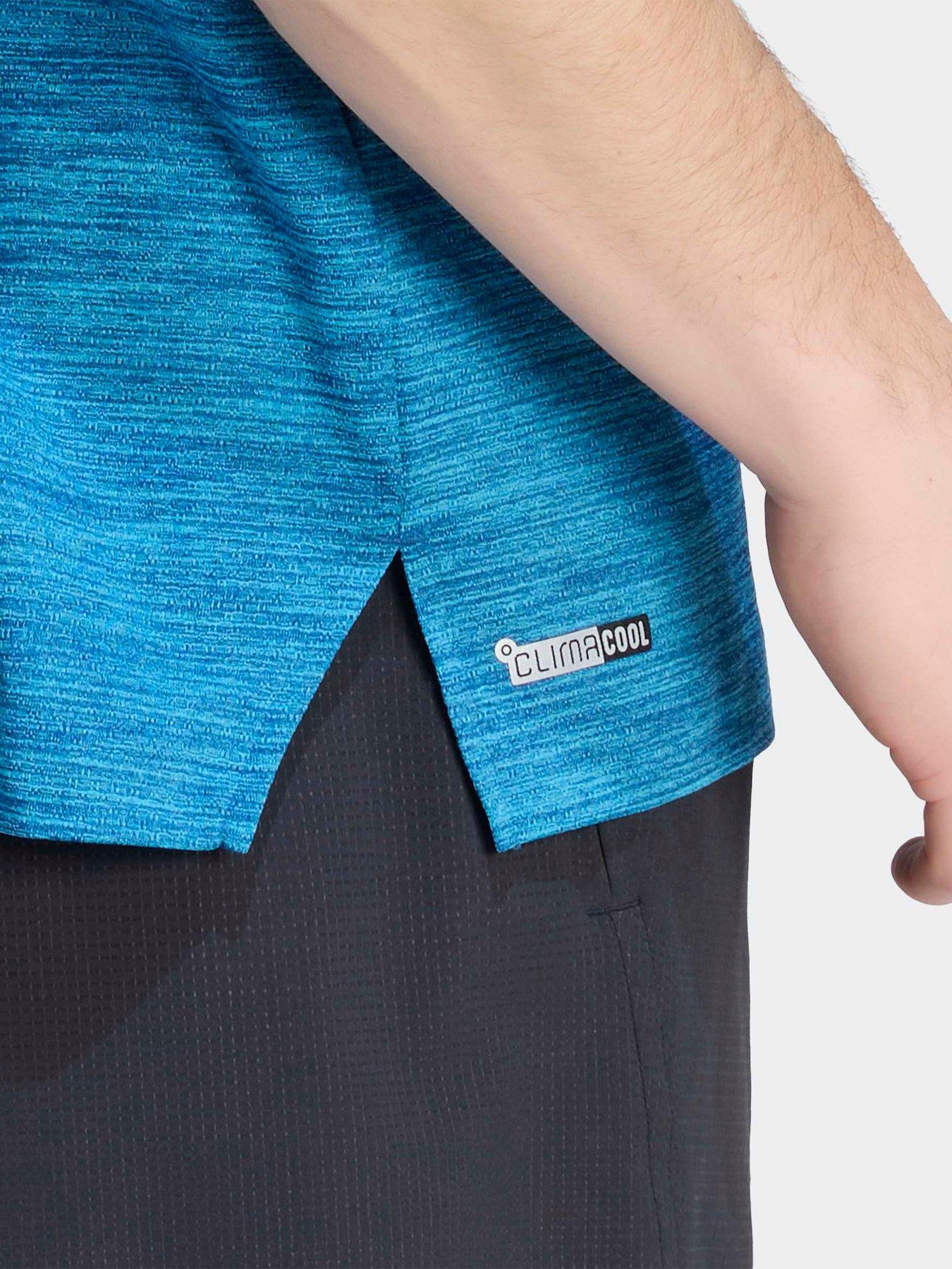 Image 4 of 4 of adidas Mens Training Tech T-Shirt - Blue