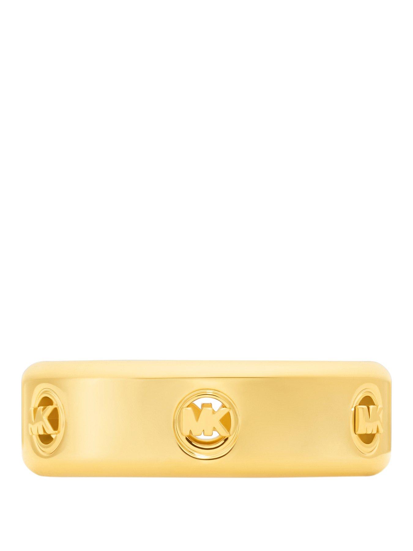 Image 1 of 3 of Michael Kors Women's Logo Ring, MKJ8616710