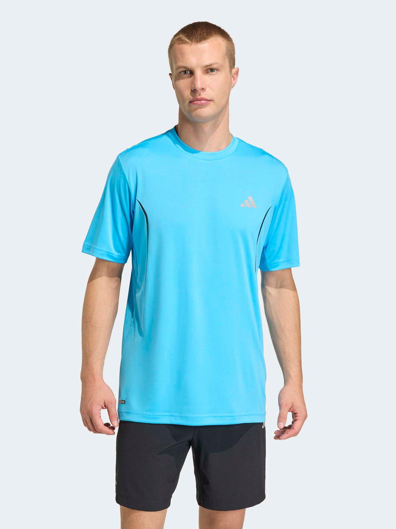 adidas Mens Training Tech T-Shirt - Blue