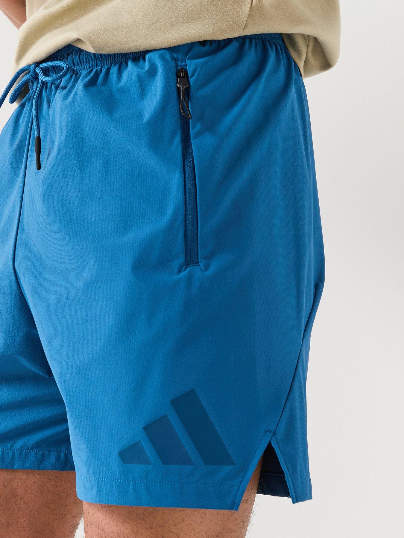 Image 4 of 6 of adidas Sportswear Men's ZNE Woven Short - Blue