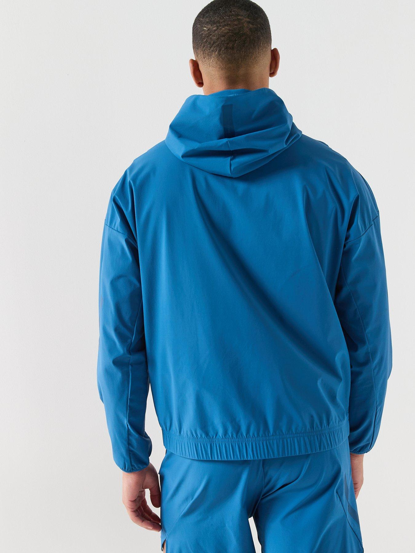  image of adidas-sportswear-mens-zne-woven-tracksuit-top-blue