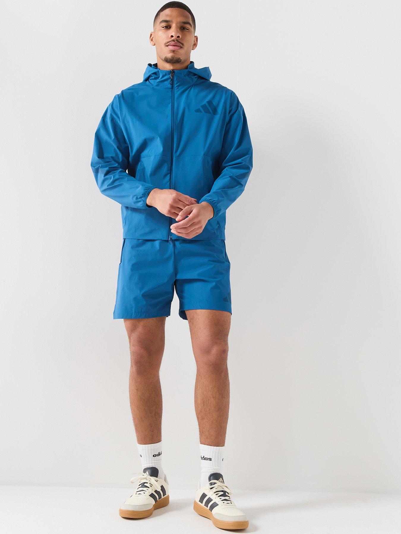  image of adidas-sportswear-mens-zne-woven-tracksuit-top-blue