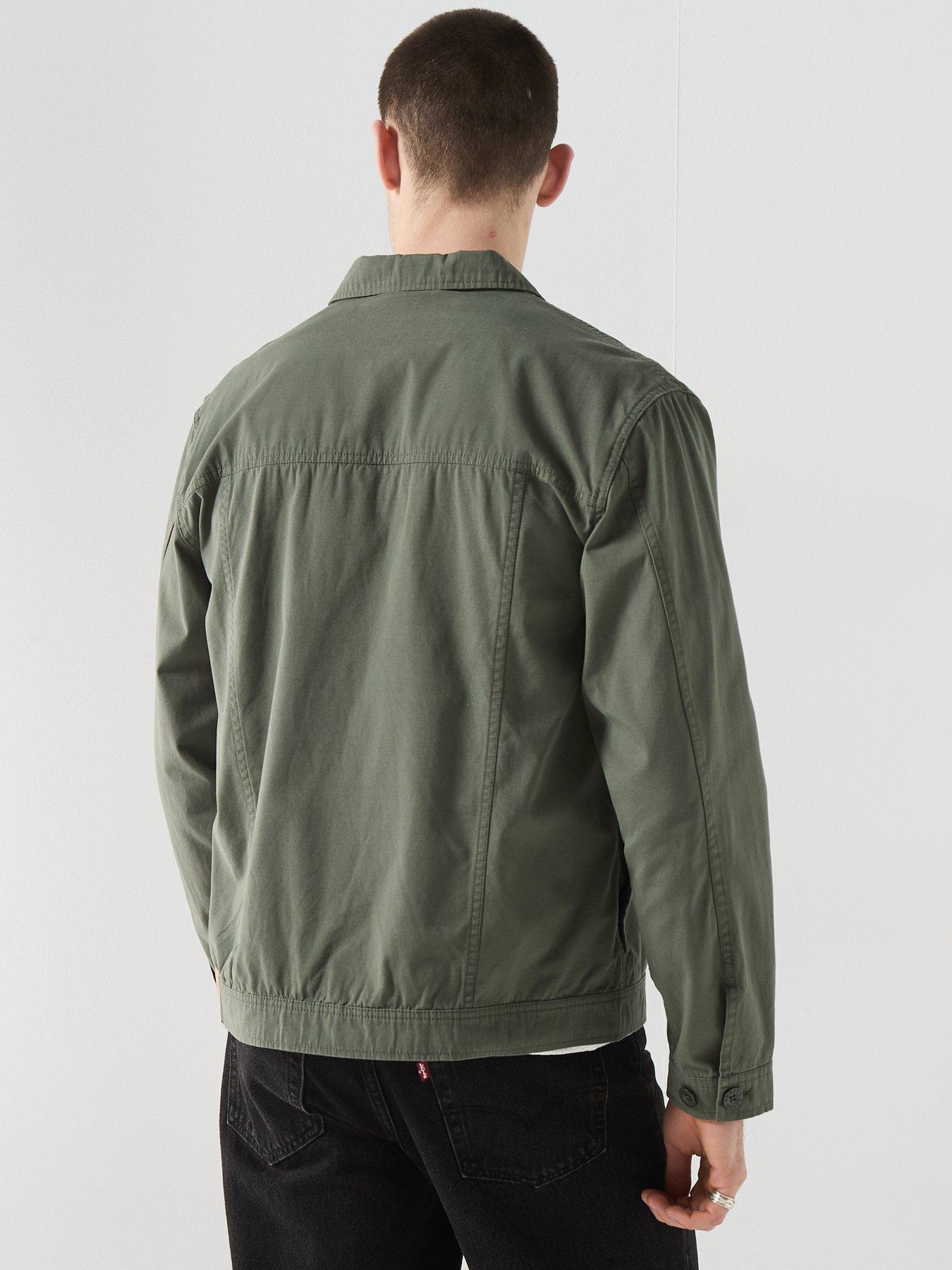 Image 2 of 6 of Pretty Green Bostall Overshirt - Dark Green