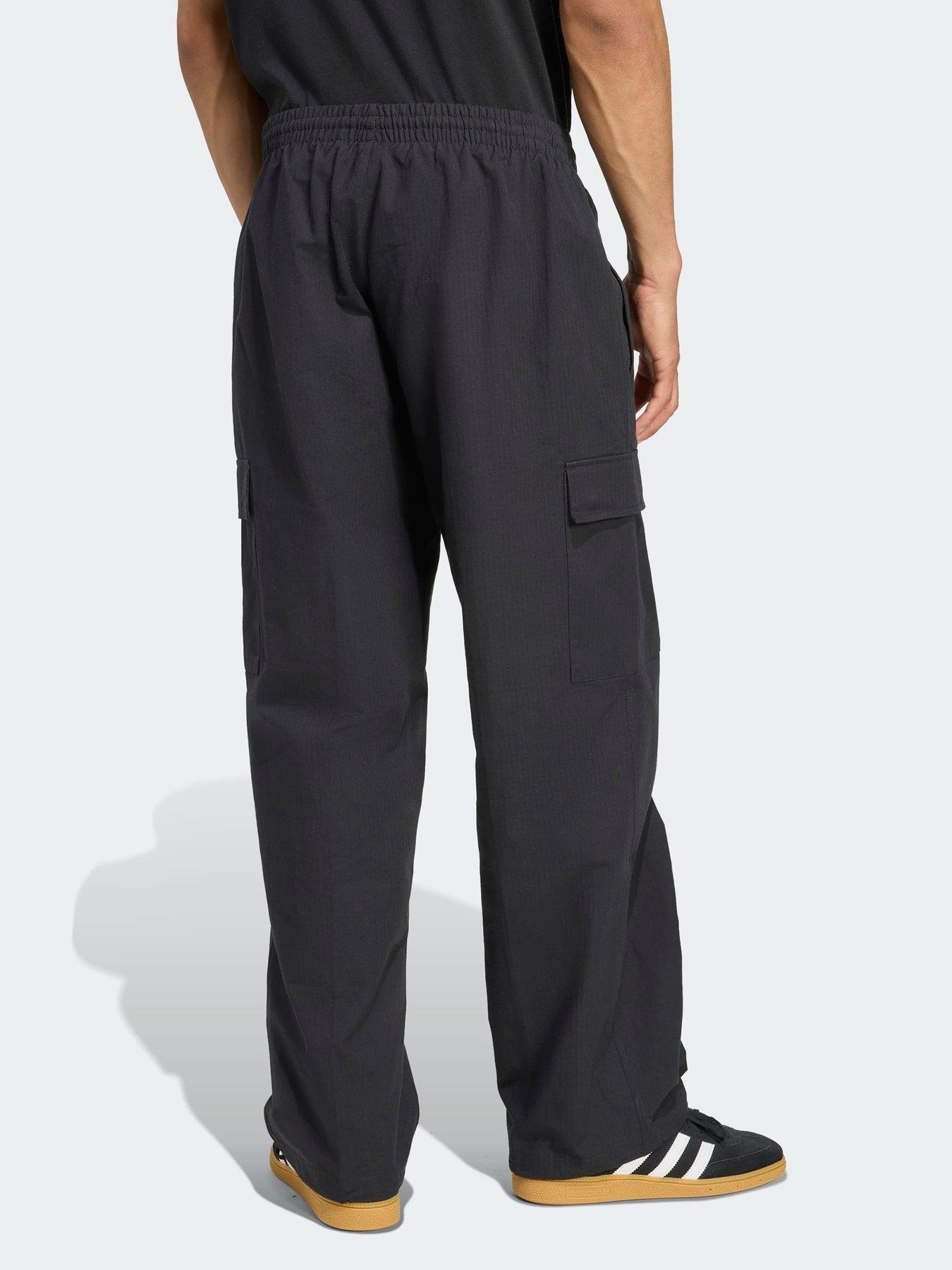 Image 2 of 6 of adidas Originals Men's Woven Cargo Pants - Black