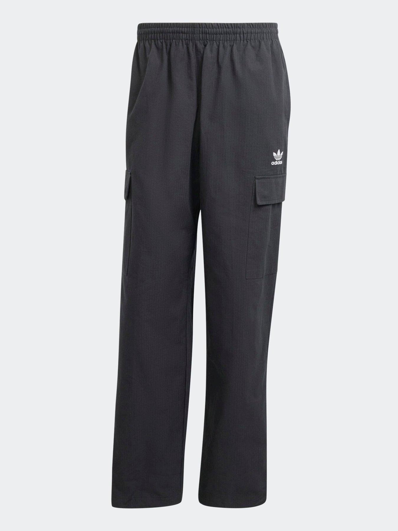 Image 6 of 6 of adidas Originals Men's Woven Cargo Pants - Black
