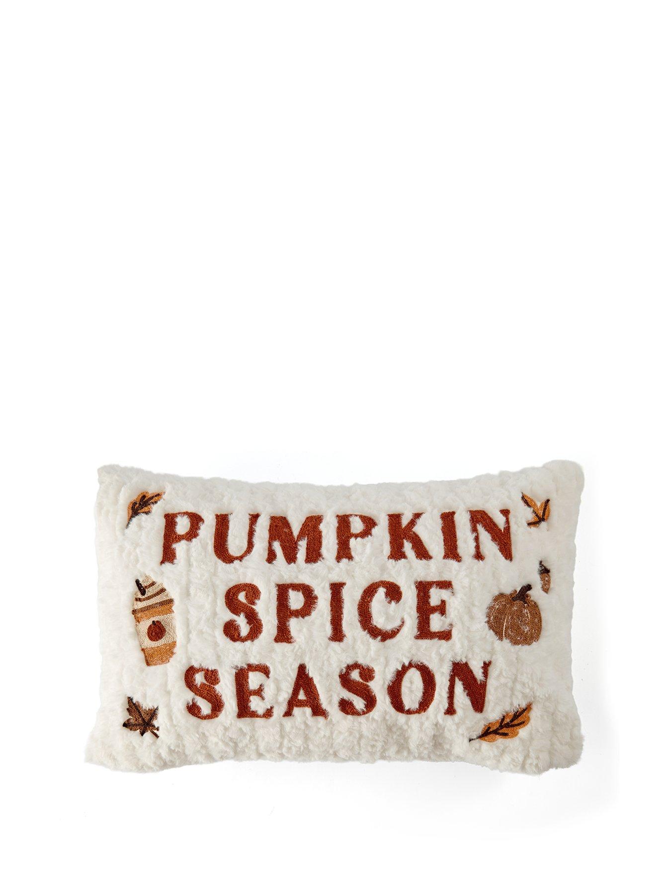 Image 2 of 7 of The Very Collection Pumpkin Spice Faux Fur Cushion