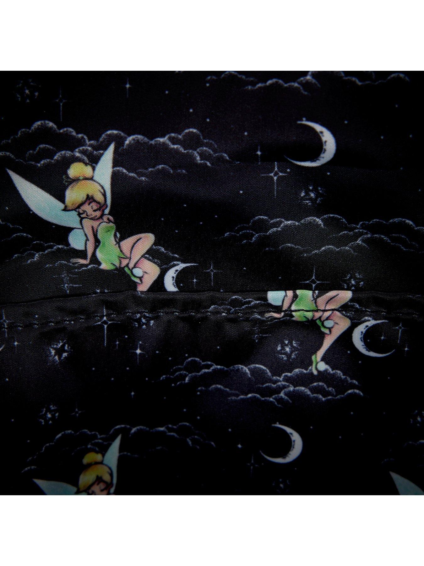 Image 5 of 5 of Loungefly Disney Tinker Bell Pixie Dust Velvet Mini Backpack
