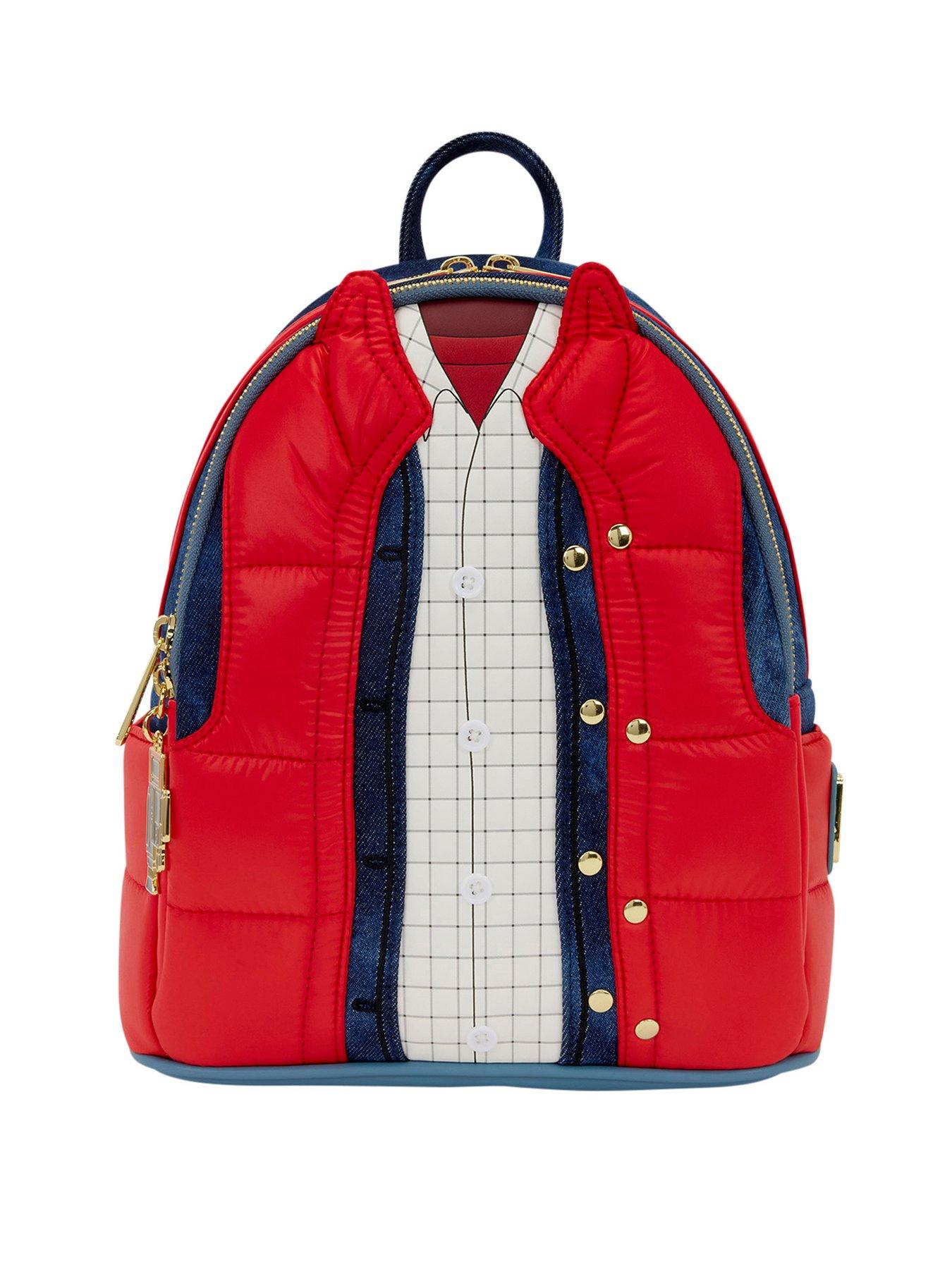 Image 1 of 6 of Loungefly Universal Back to the Future Marty McFly Cosplay Mini Backpack