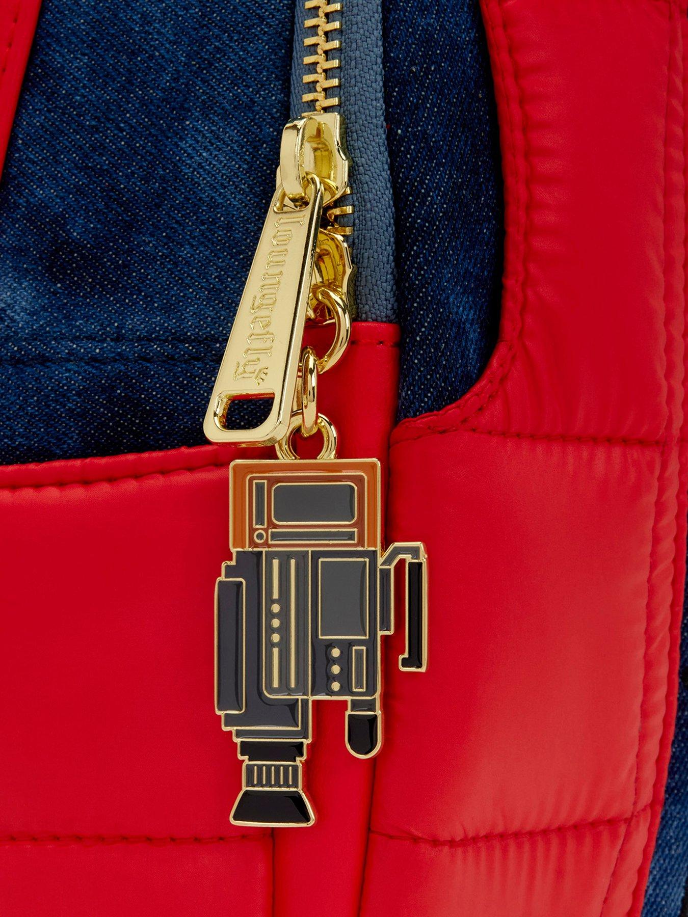Image 2 of 6 of Loungefly Universal Back to the Future Marty McFly Cosplay Mini Backpack