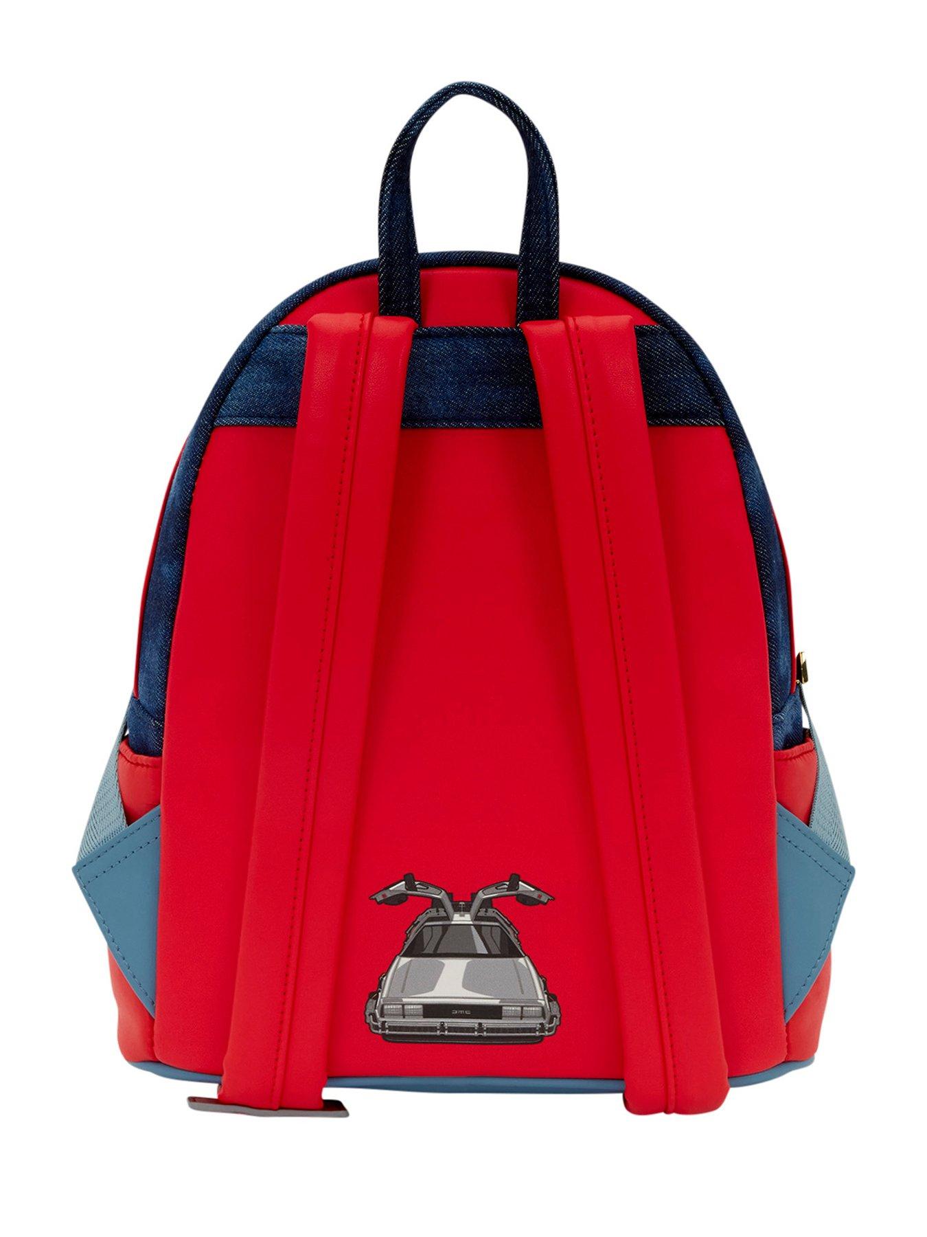 Image 4 of 6 of Loungefly Universal Back to the Future Marty McFly Cosplay Mini Backpack