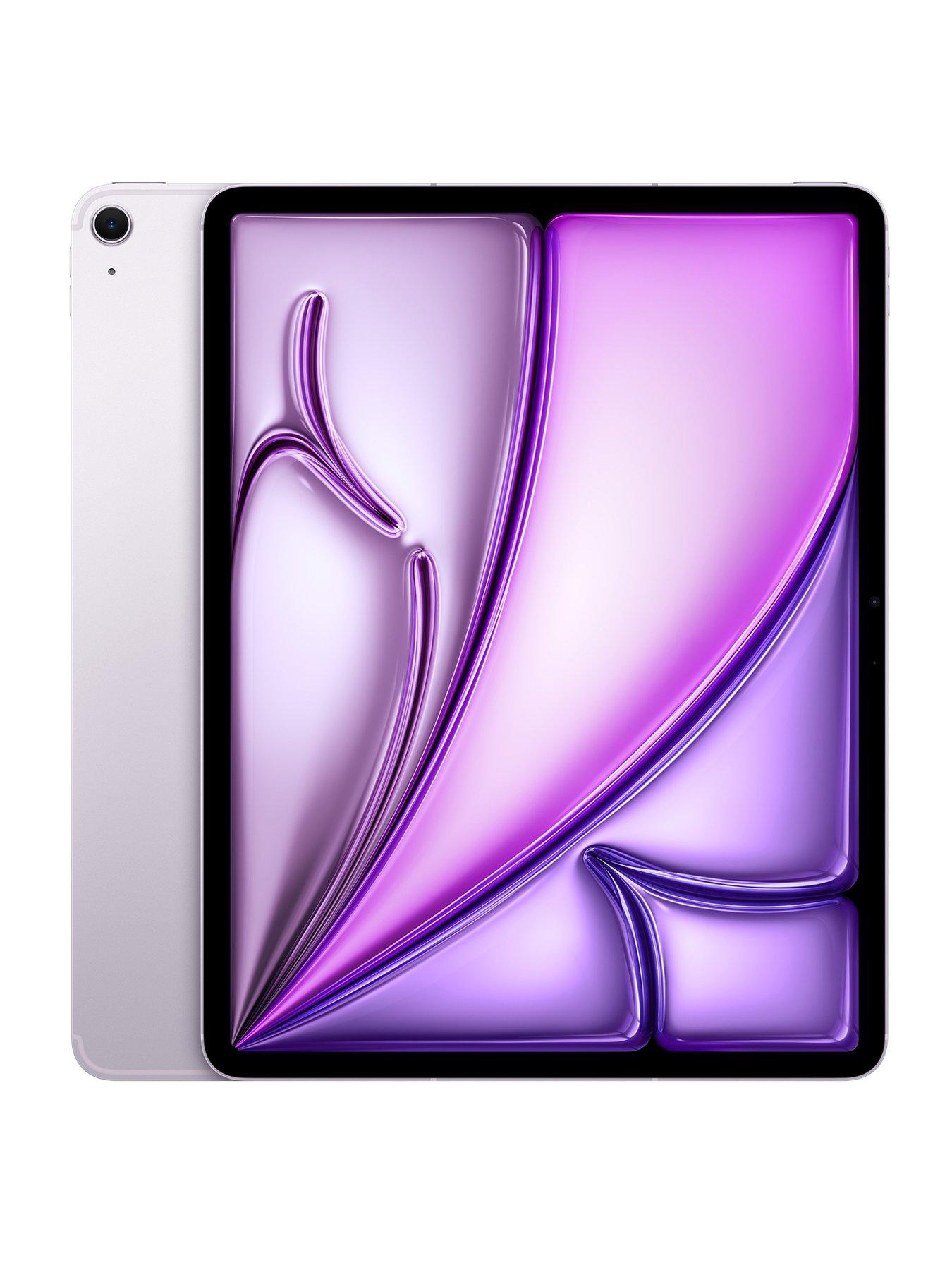 Apple iPad Air (M4, 2026) 13-inch, Wi-Fi  &  Cellular, 256GB - Purple