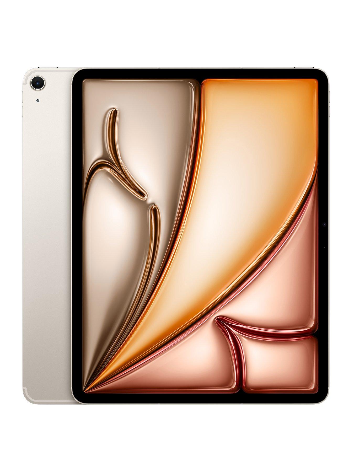 Apple iPad Air (M4, 2026) 13-inch, Wi-Fi  &  Cellular, 512GB - Starlight