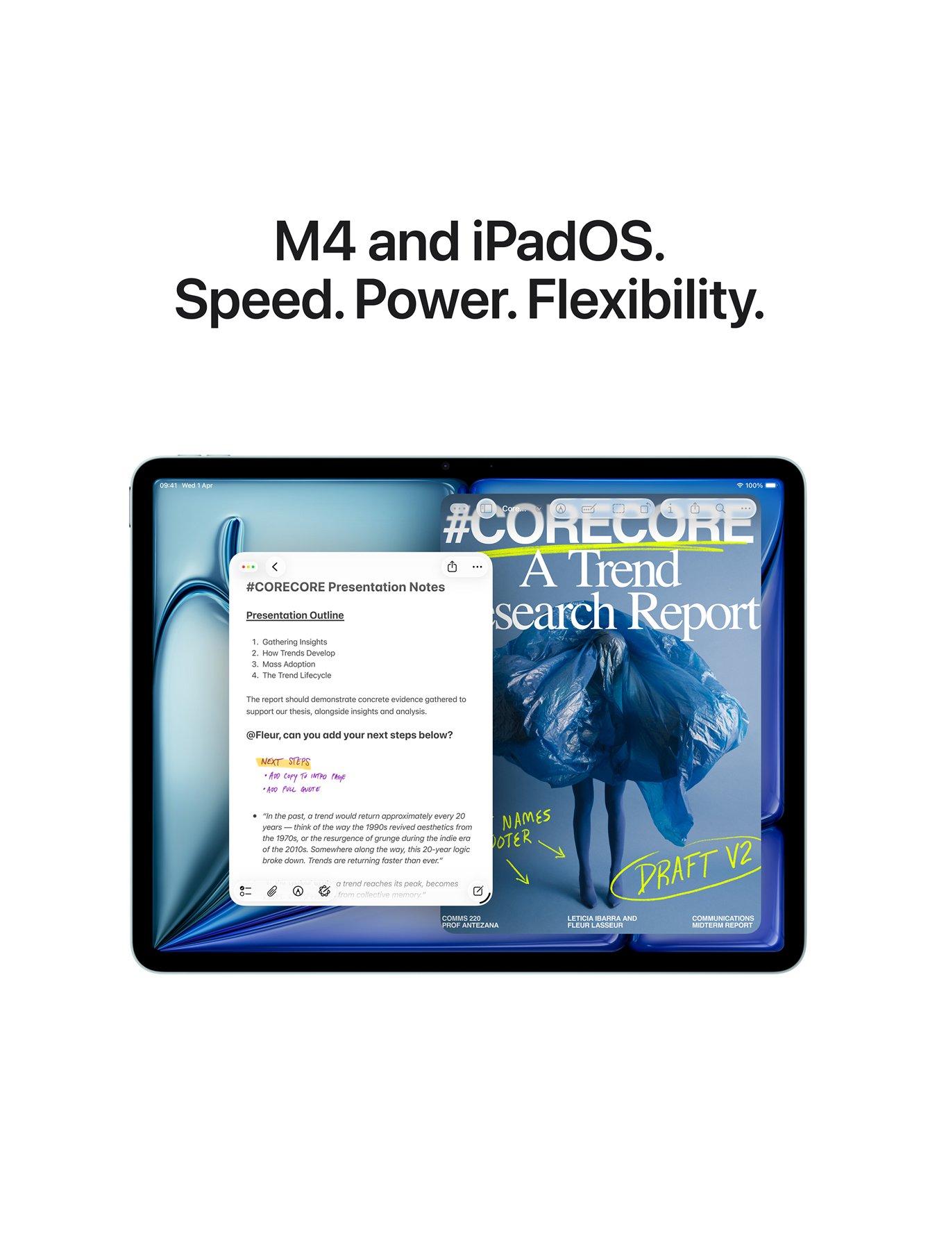 Apple iPad Air (M4, 2026) 11-inch, Wi-Fi, 128GB - Starlight