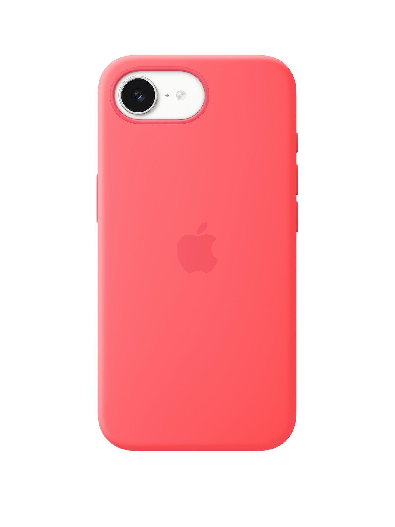 Image 1 of 2 of Apple iPhone 17e Silicone Case with MagSafe - Bright Guava