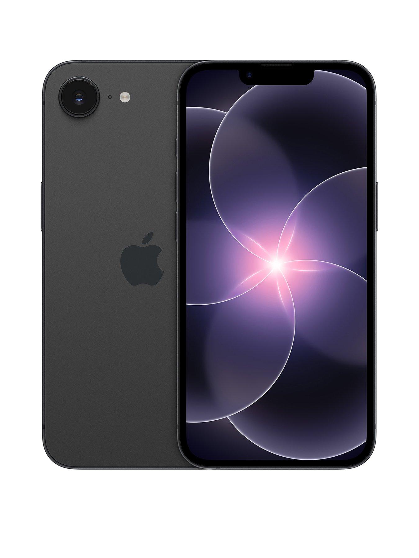 front image of apple-iphone-17e-256gb-black