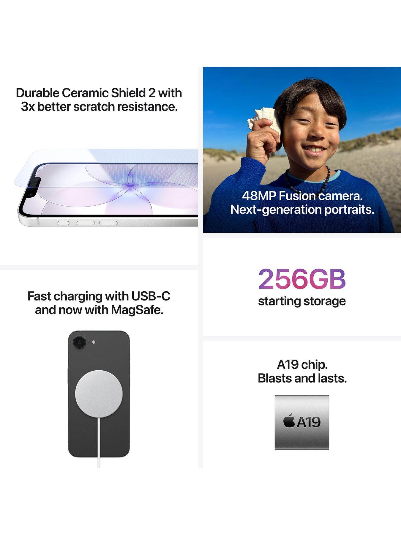 Image 4 of 8 of Apple iPhone 17e, 512GB - White