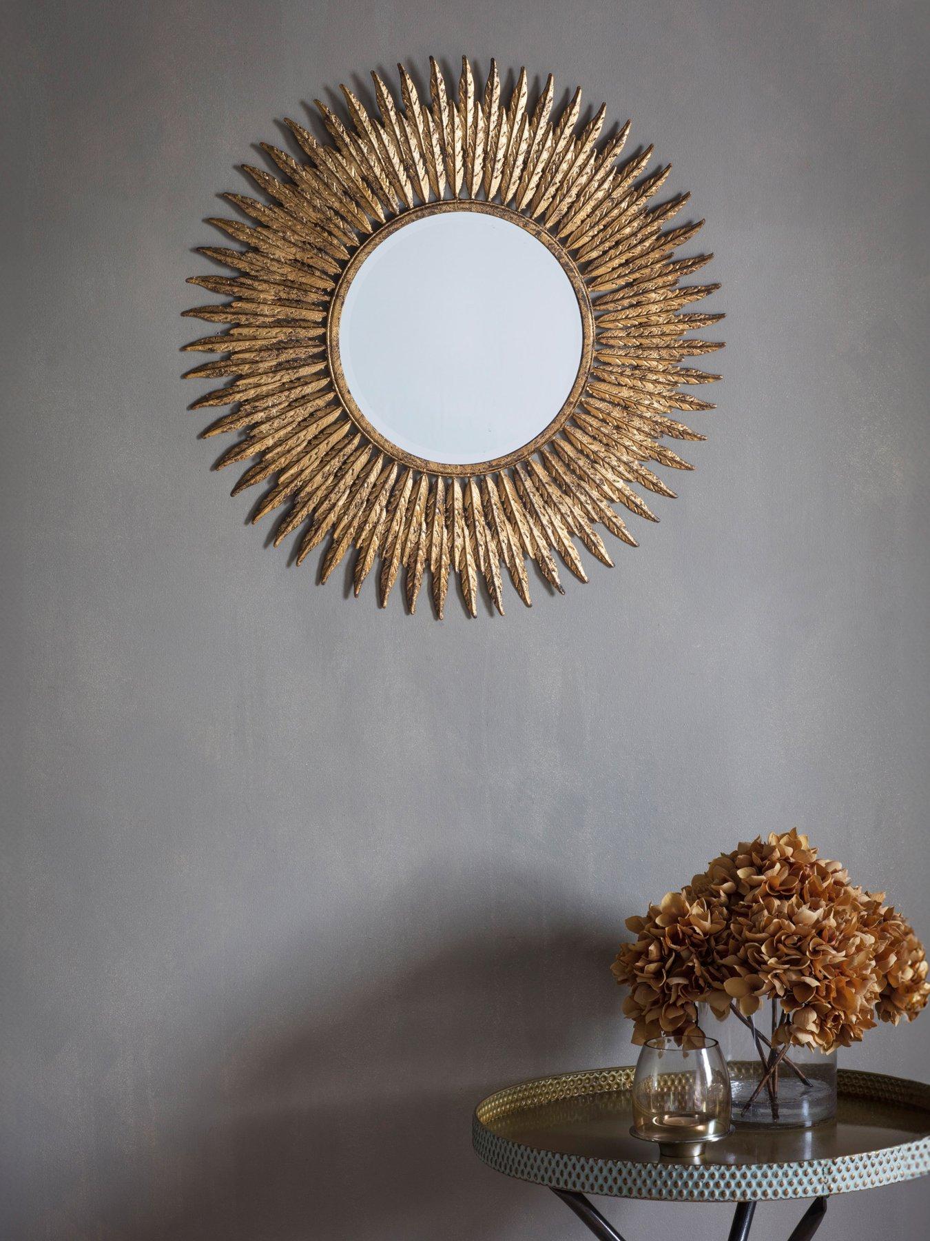 Gallery Direct Quill Mirror 620x15x620mm