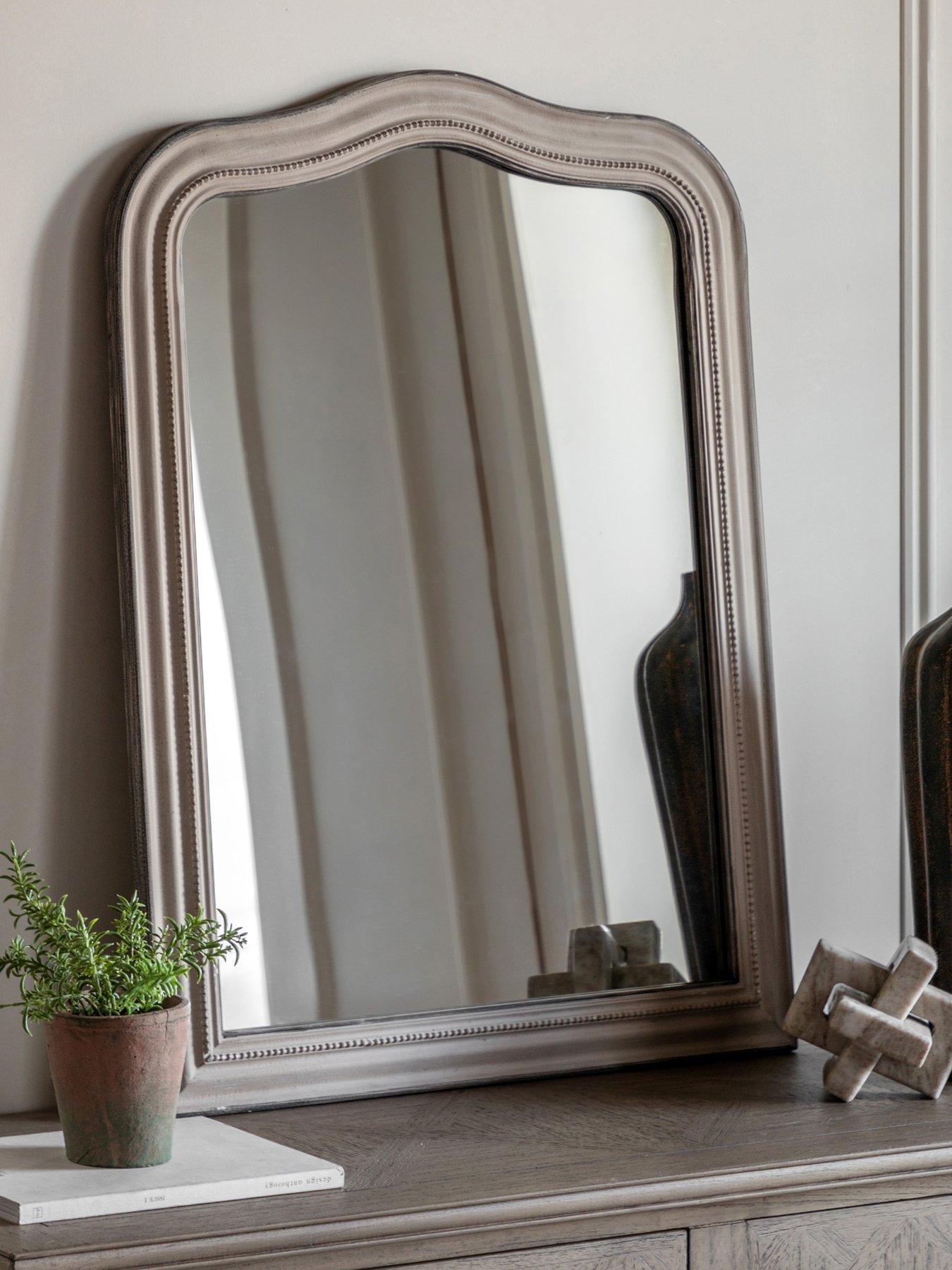 Image 1 of 4 of Gallery Direct Shoreline Arch Mirror Grey 600x23x800mm