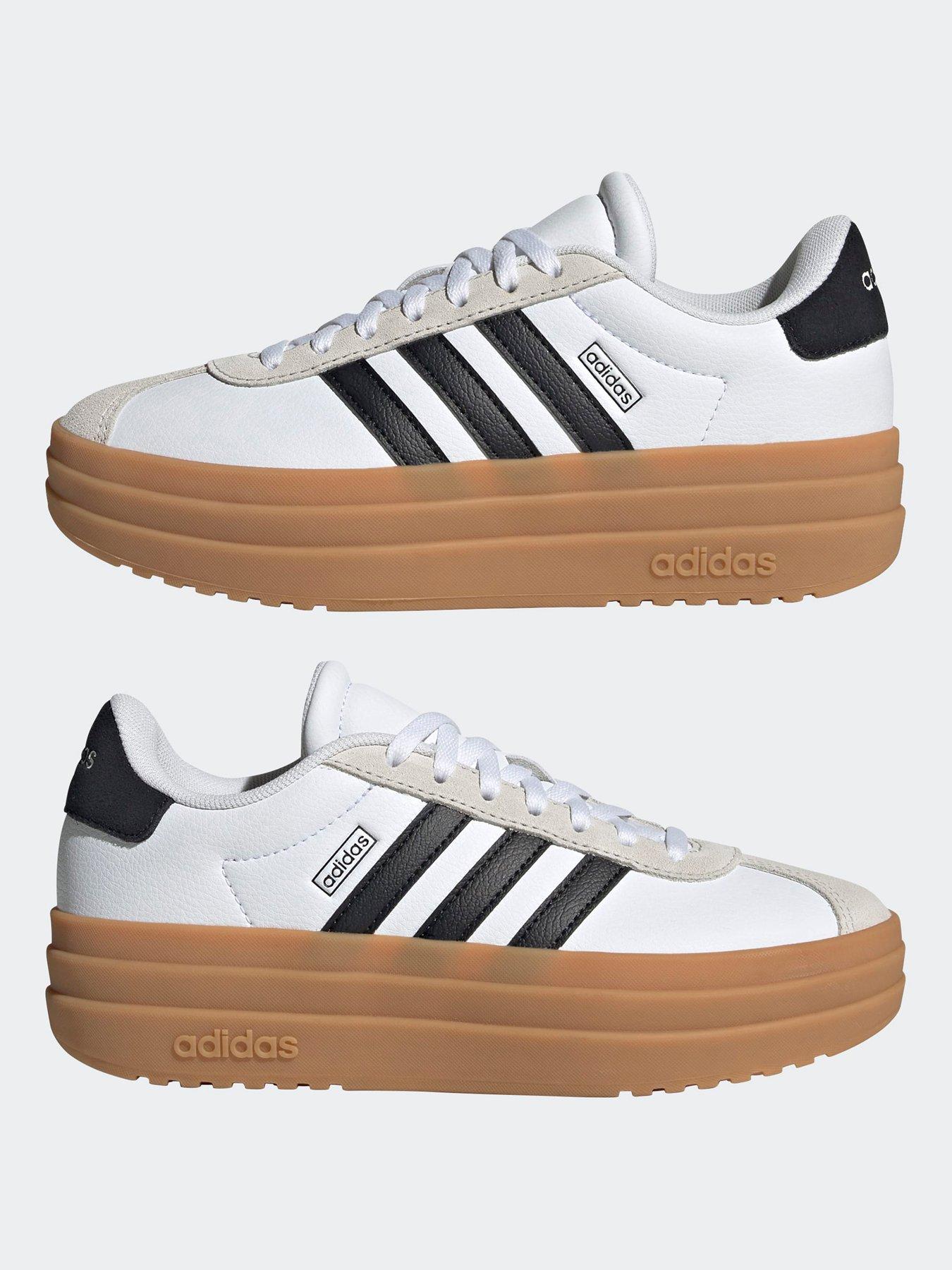 Image 6 of 7 of adidas Sportswear Junior Vl Court Bold Trainer - White