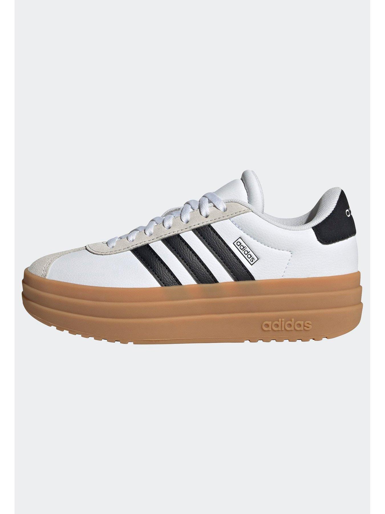 Image 7 of 7 of adidas Sportswear Junior Vl Court Bold Trainer - White