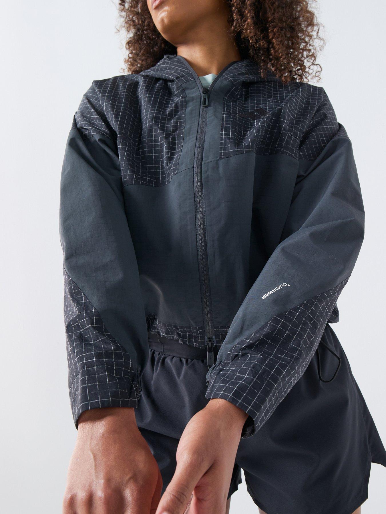  image of adidas-terrex-womens-xpl-2l-rain-jacket-black