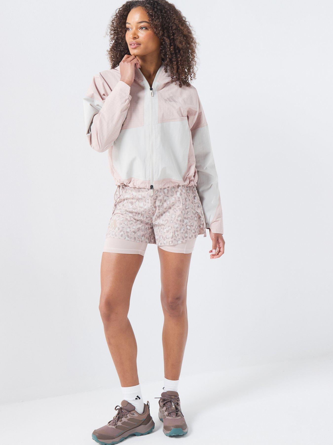  image of adidas-terrex-womens-xpl-2l-rain-jacket-pink