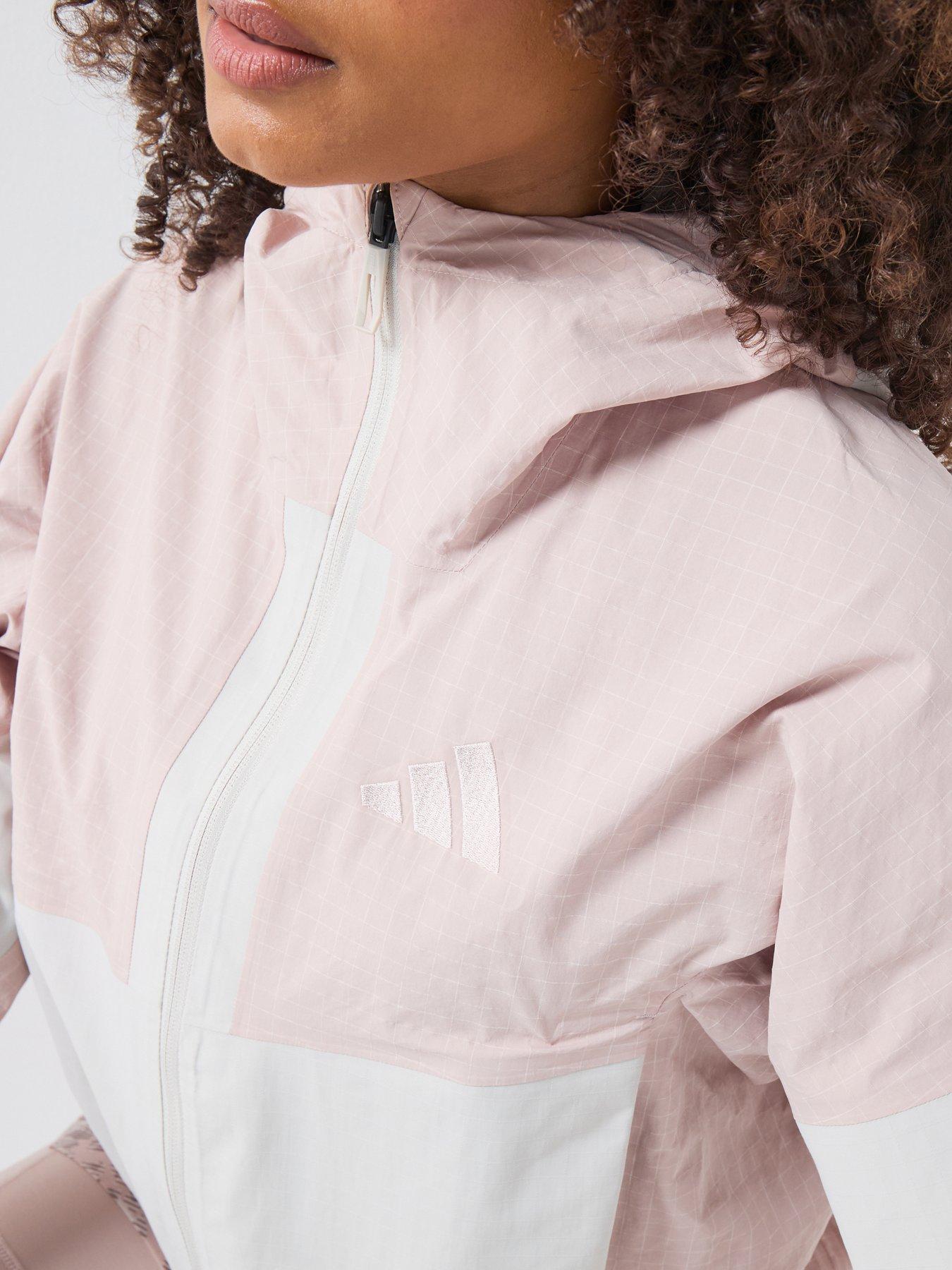  image of adidas-terrex-womens-xpl-2l-rain-jacket-pink
