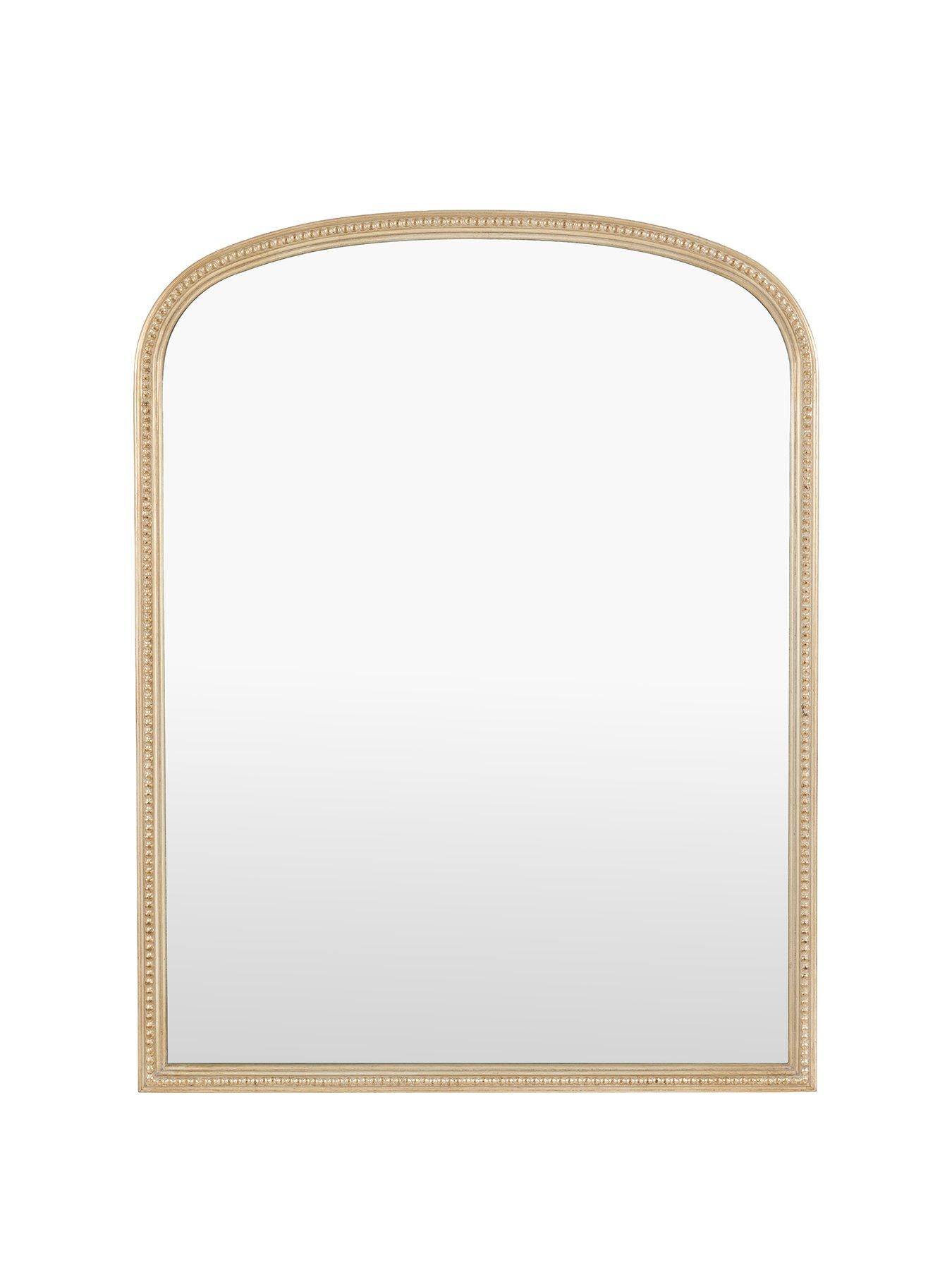 Image 2 of 4 of Gallery Direct Florentine Overmantle Mrror Champgne 850x42x1100mm