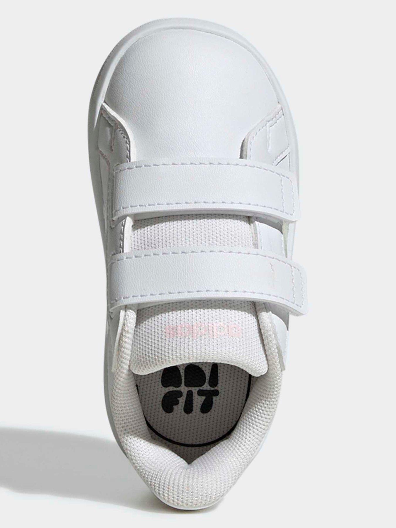 Image 3 of 6 of adidas Sportswear Infant Unisex Grand Court 3.0 Trainers - White