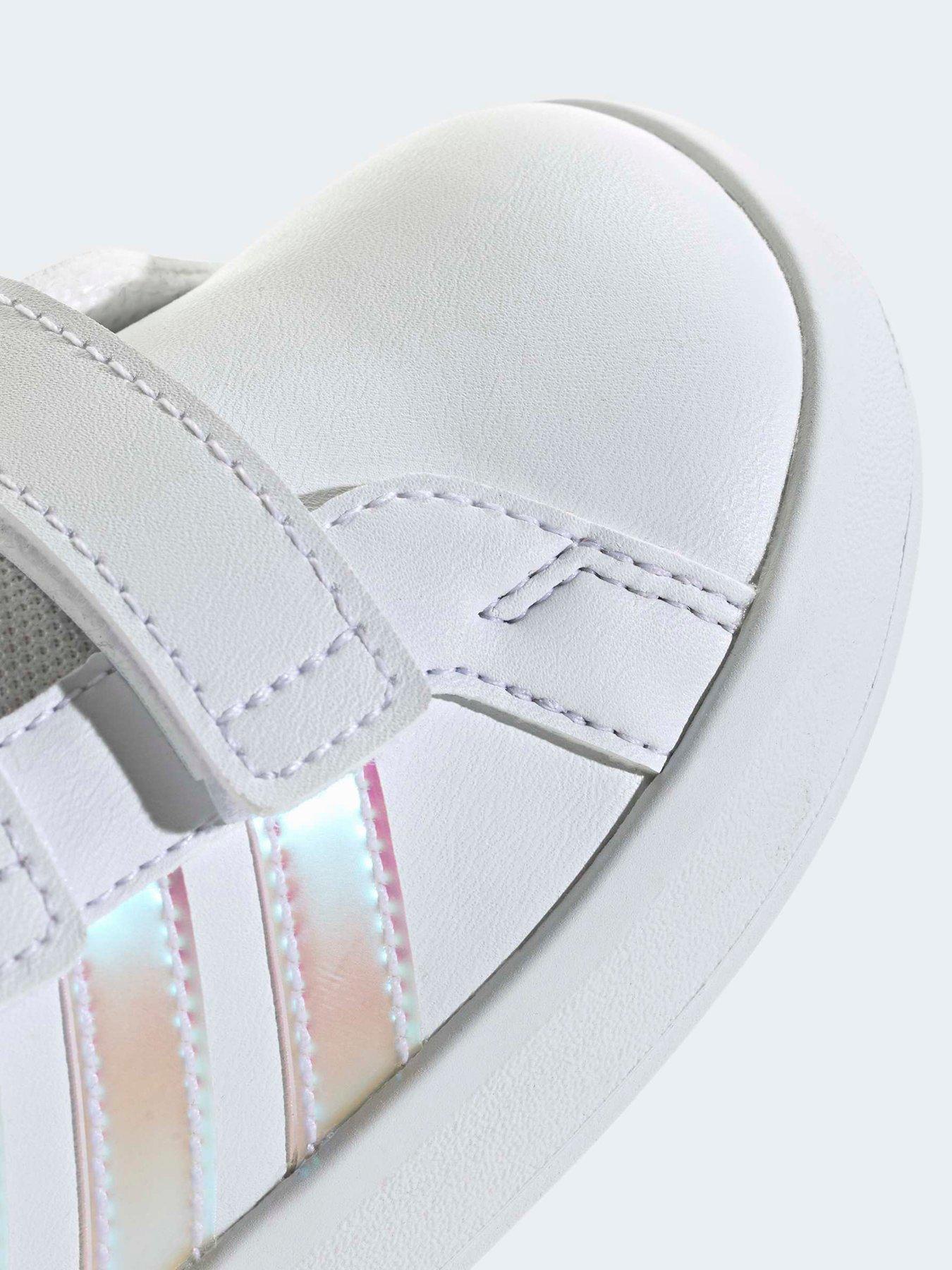 Image 6 of 6 of adidas Sportswear Infant Unisex Grand Court 3.0 Trainers - White