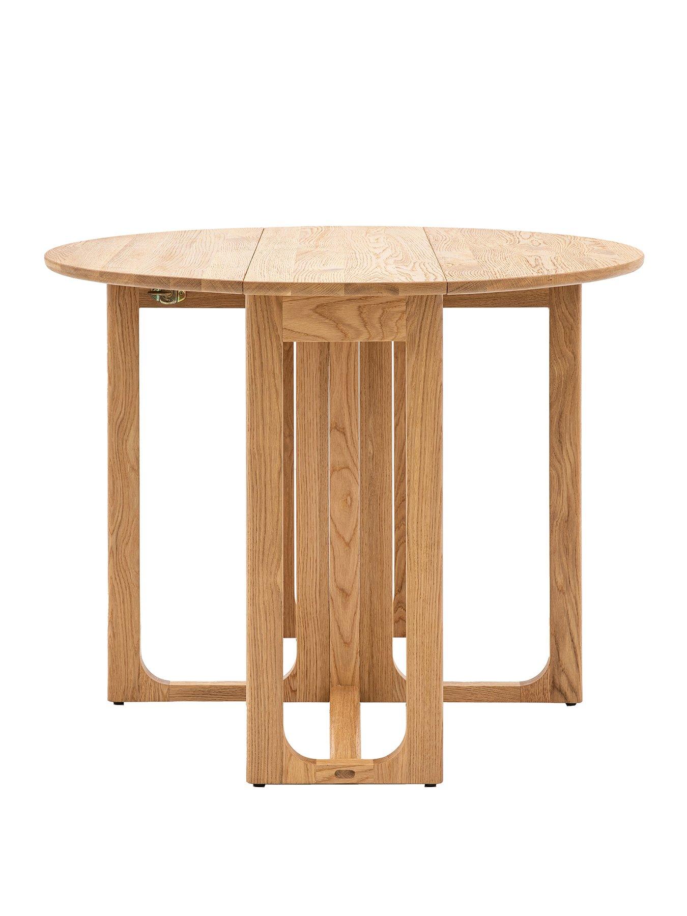 Image 2 of 4 of Gallery Direct Craft Folding Dining Table Natural