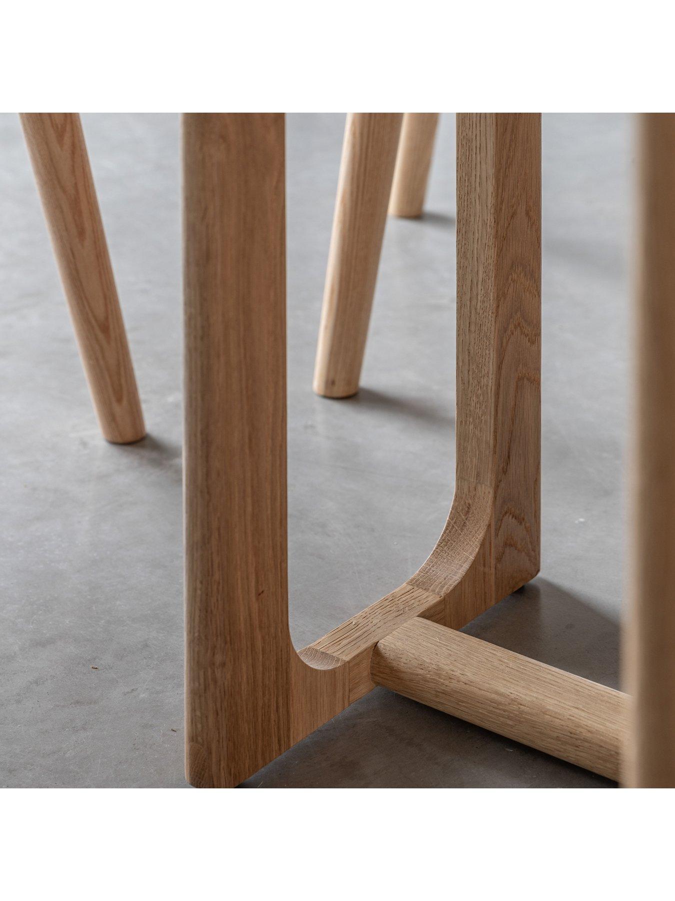 Image 4 of 4 of Gallery Direct Craft Folding Dining Table Natural