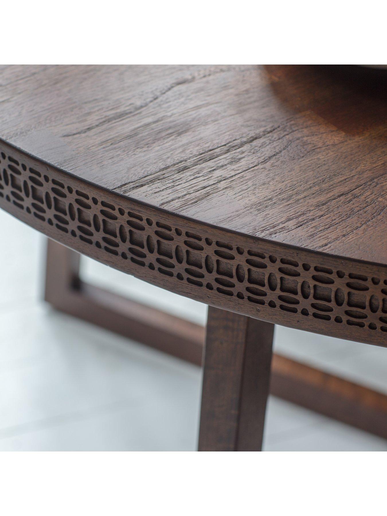  image of gallery-direct-boho-retreat-round-dining-table