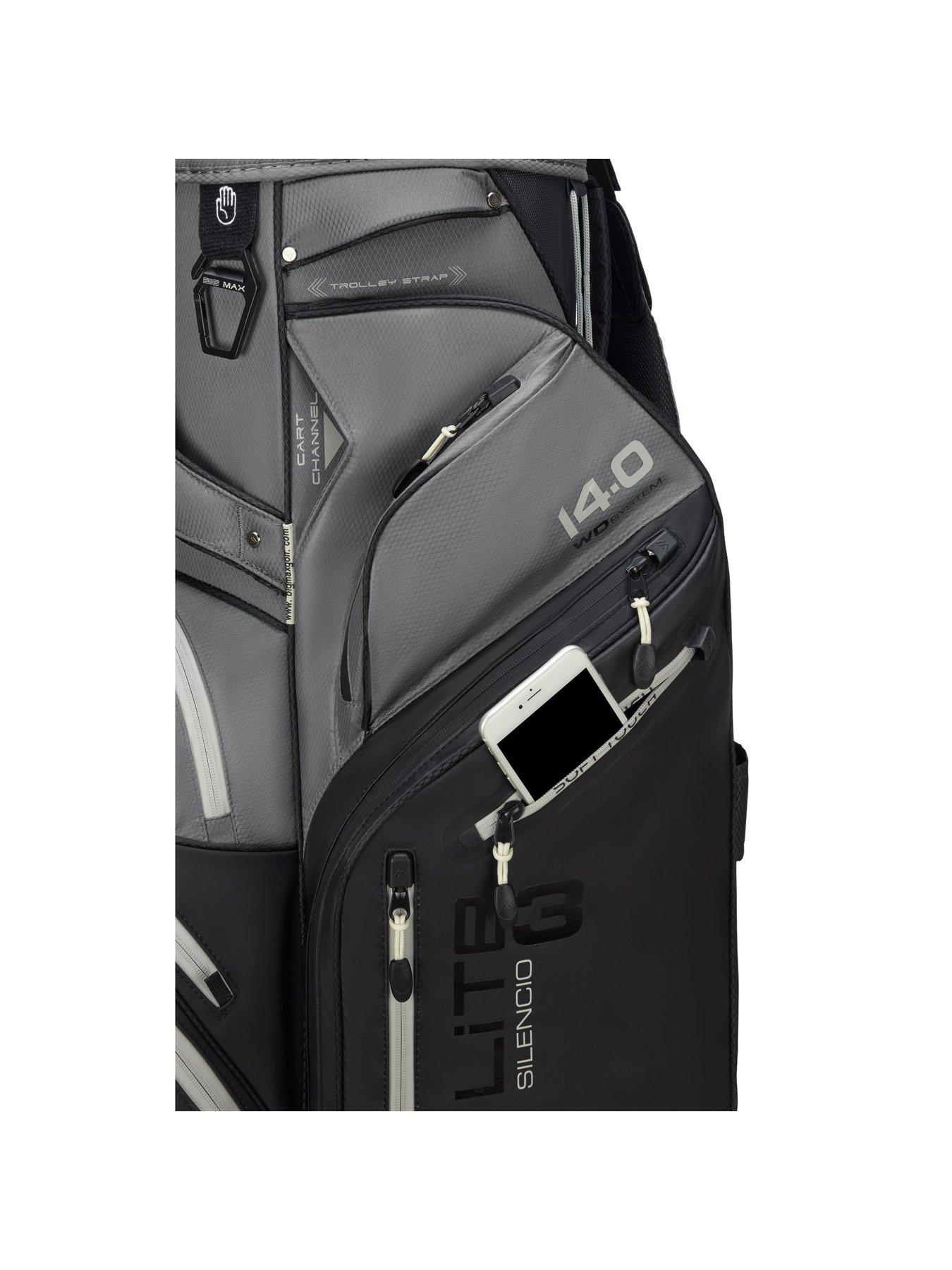 Image 3 of 7 of Big Max Dri lite Silencio 3 Golf Bag black grey