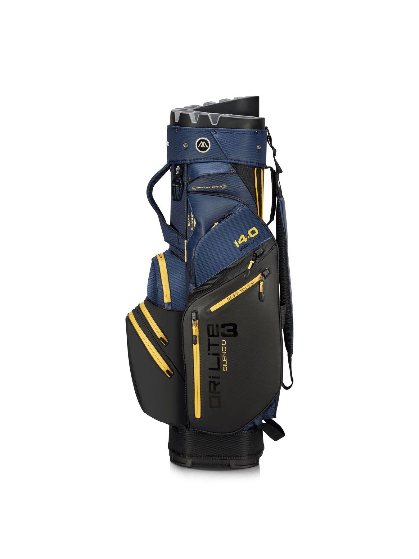  image of big-max-dri-lite-silencio-3-golf-bag-black-navy-corn