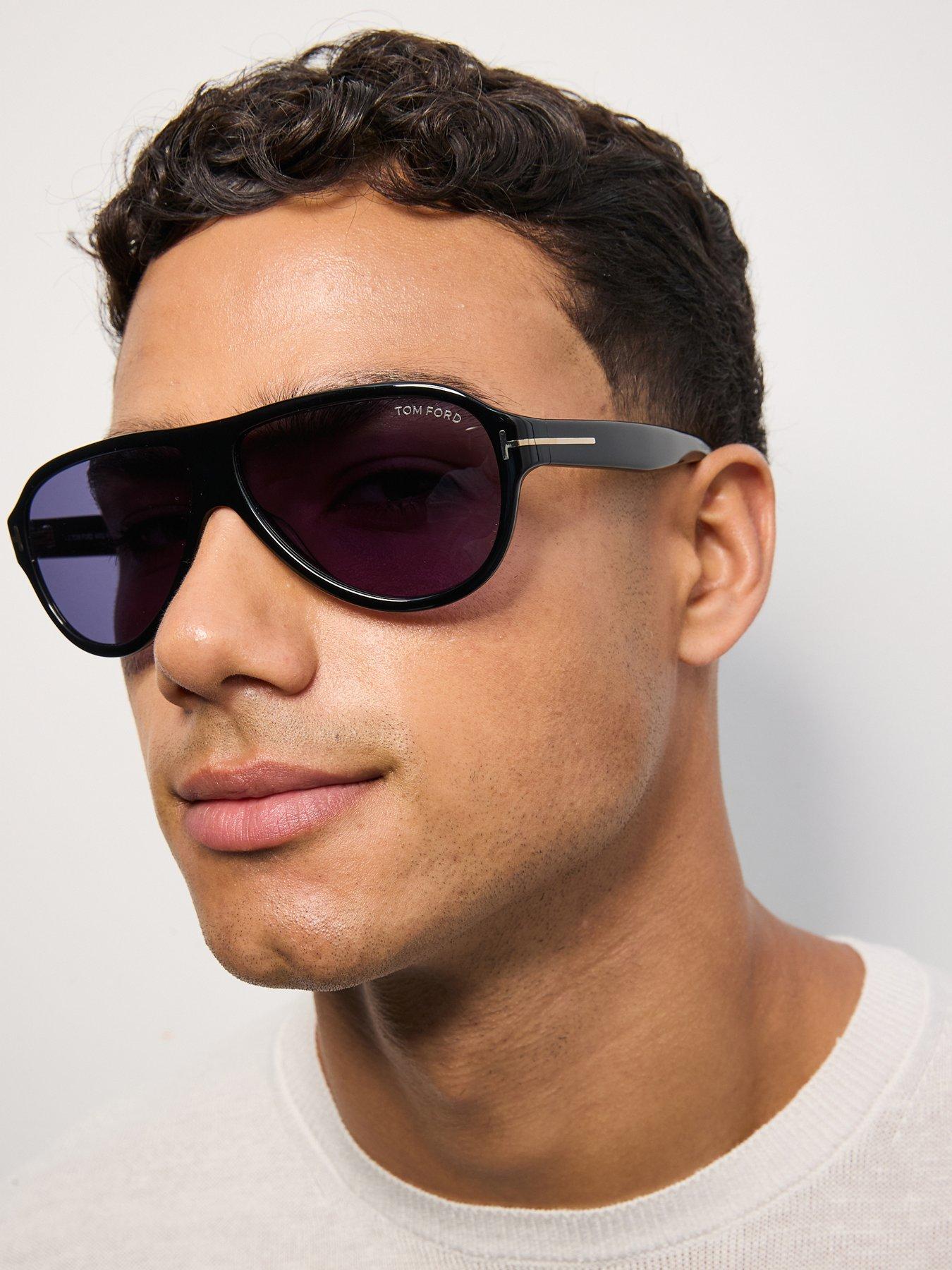 Image 1 of 7 of Tom Ford Samuele Aviator Sunglasses