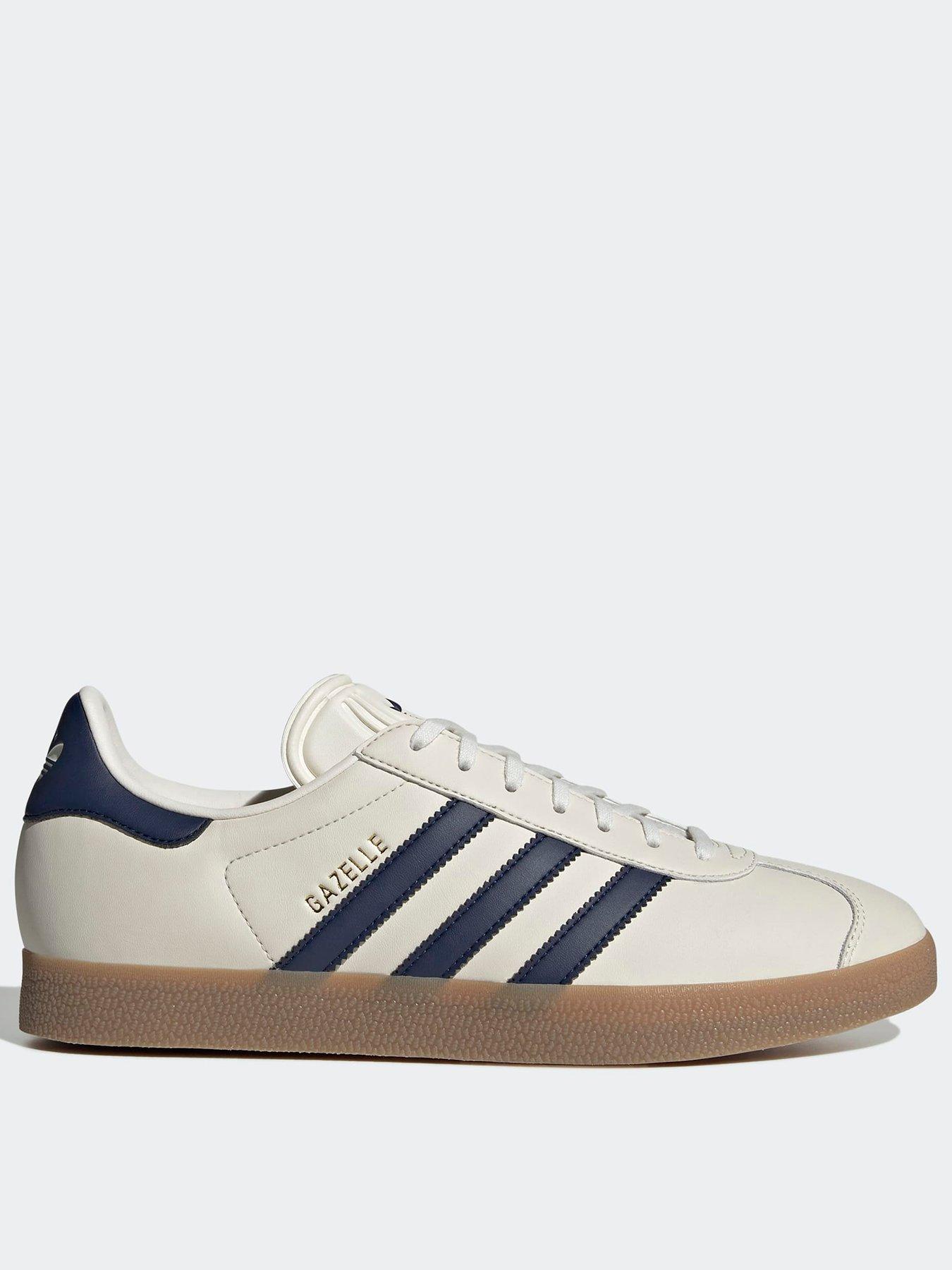 adidas Originals Mens Gazelle Trainers - White