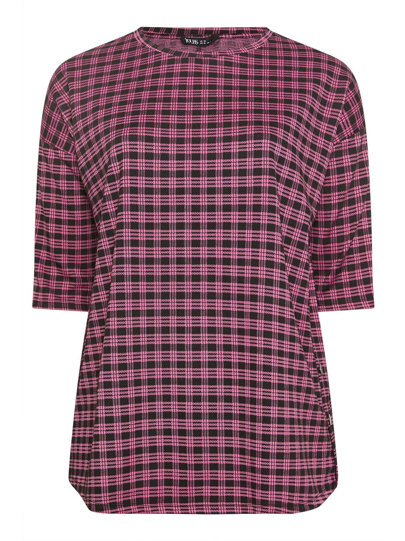  image of yours-curve-check-side-button-detail-top-pink
