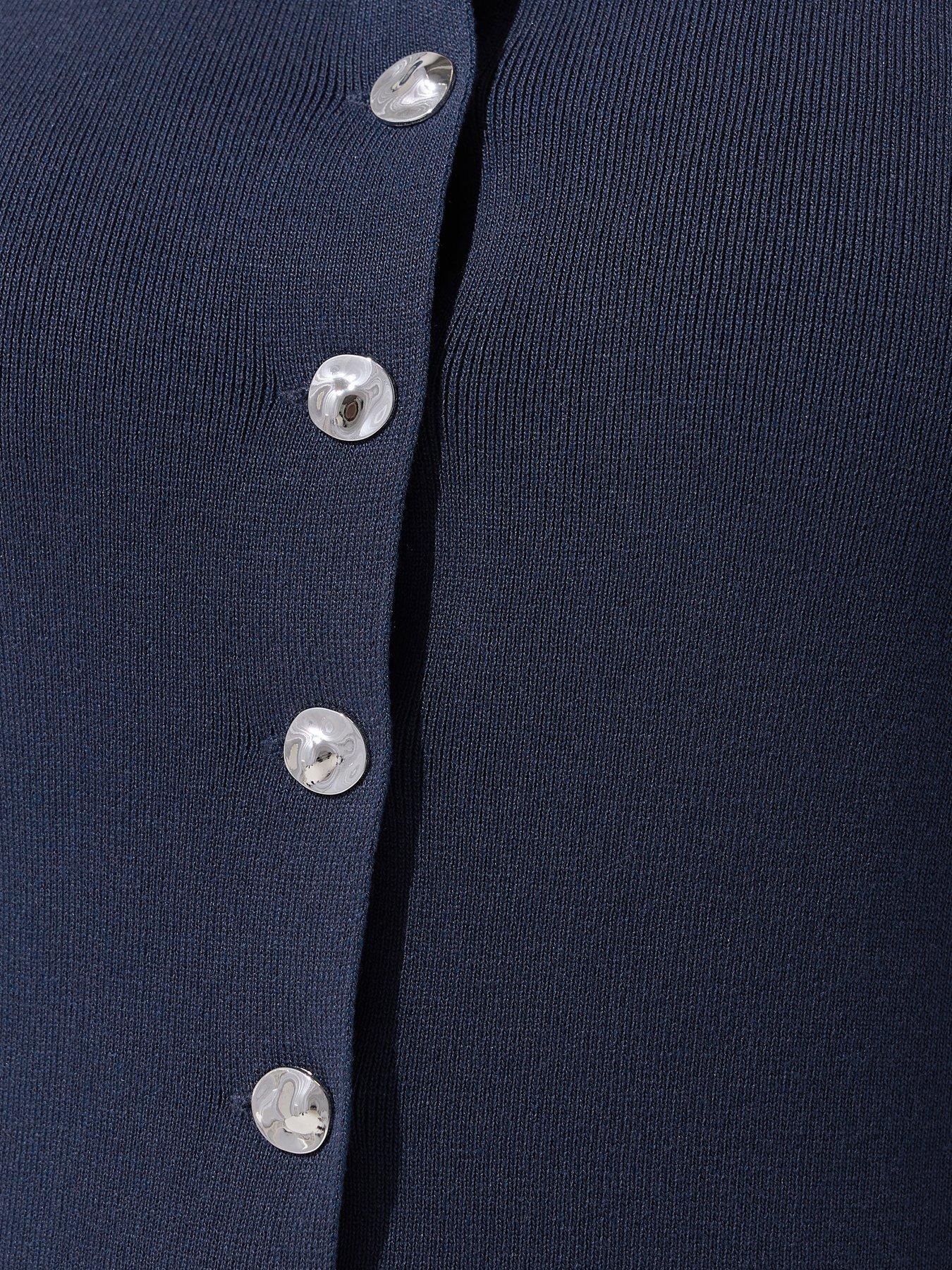 Image 4 of 5 of Yours Curve Knitted Waistcoat