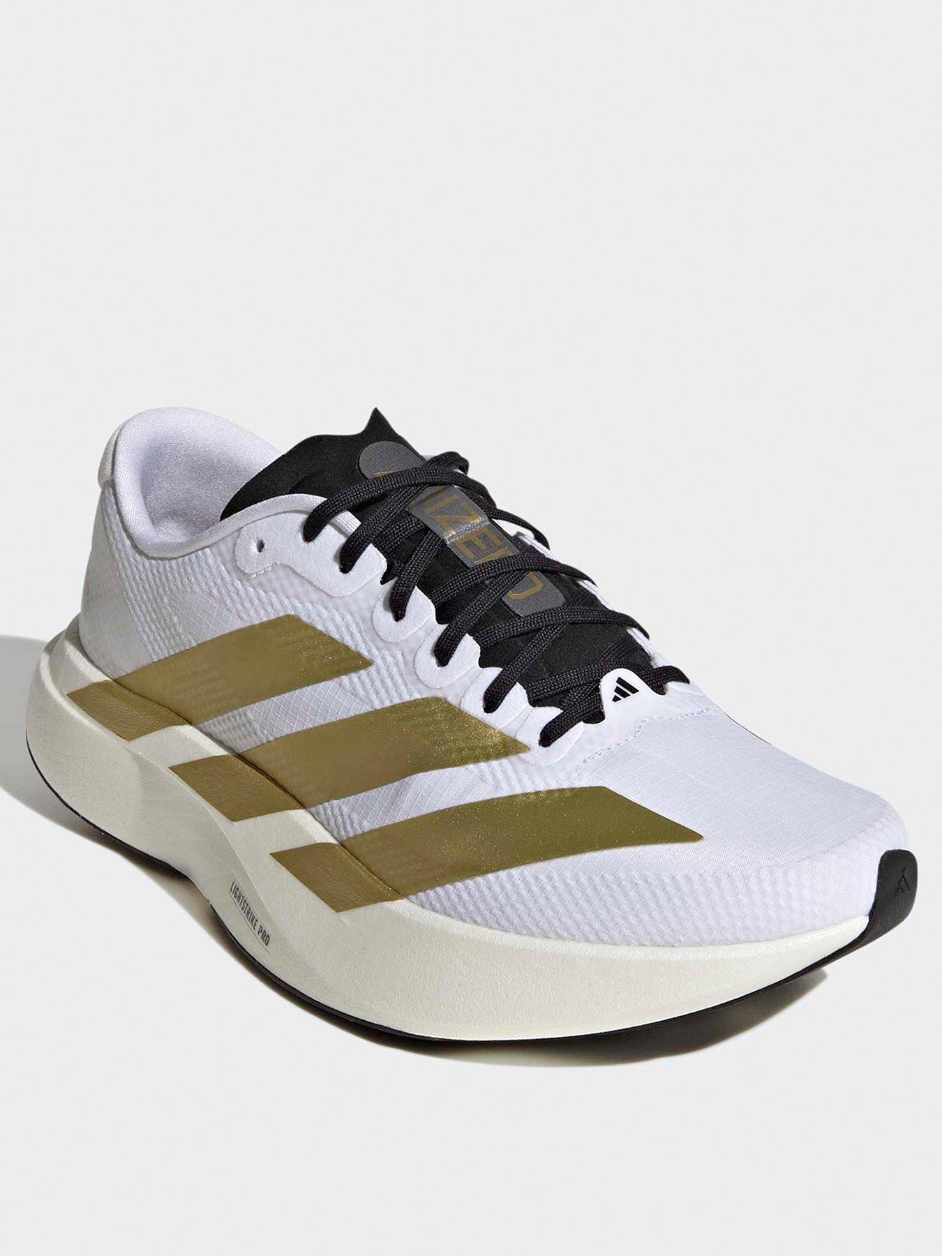 Image 2 of 7 of adidas Mens Running Adizero Evo Sl Woven Trainers - White