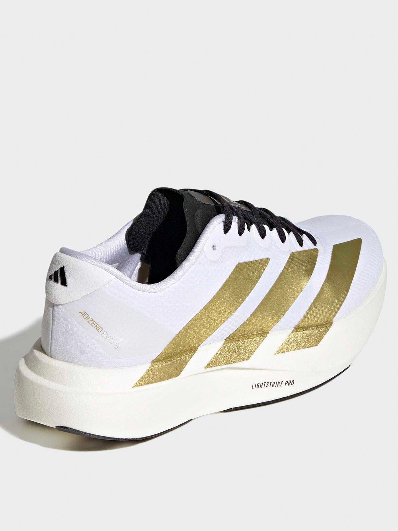 Image 3 of 7 of adidas Mens Running Adizero Evo Sl Woven Trainers - White