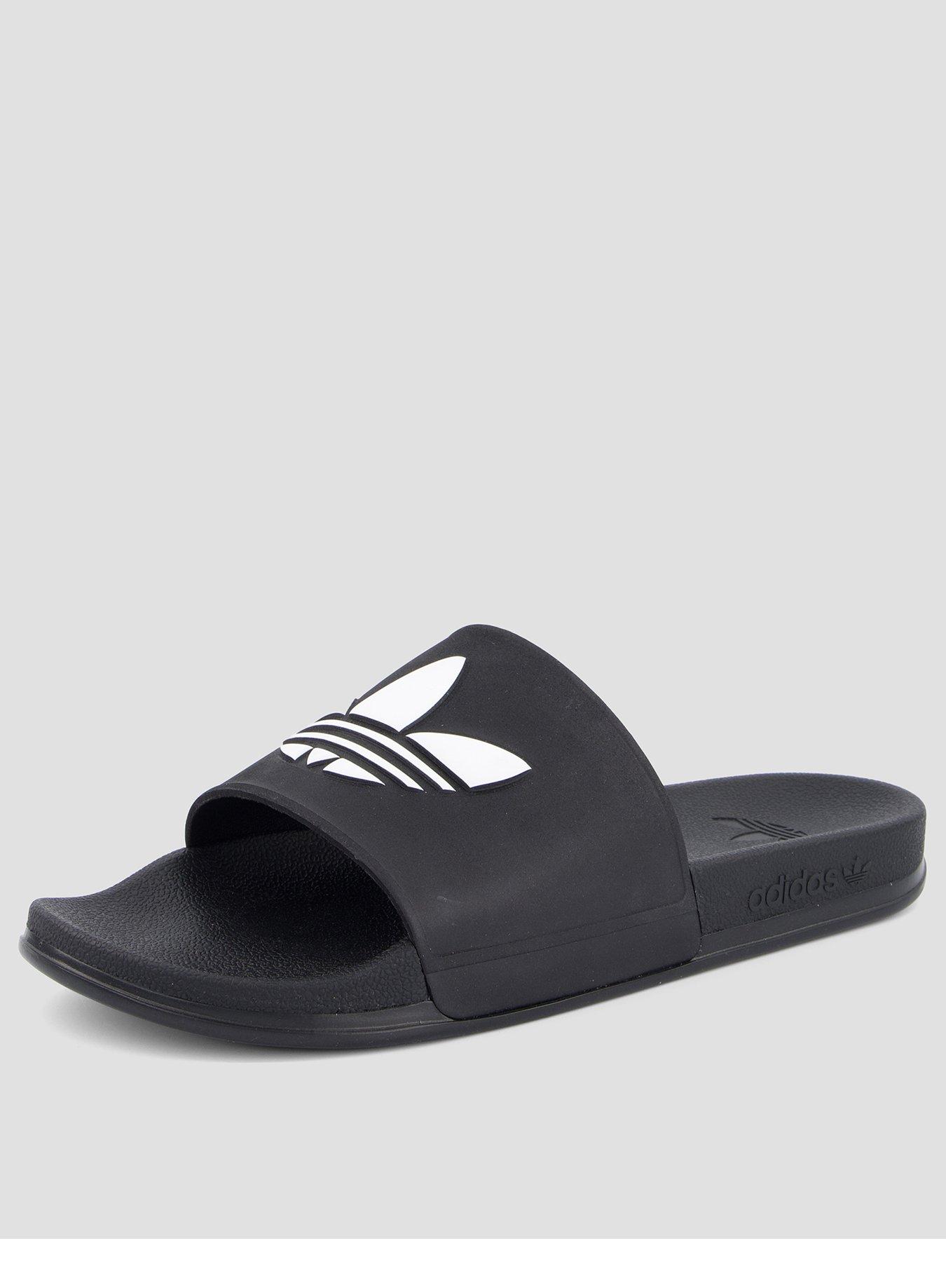 adidas Originals Unisex Adilette OG Sliders - Black