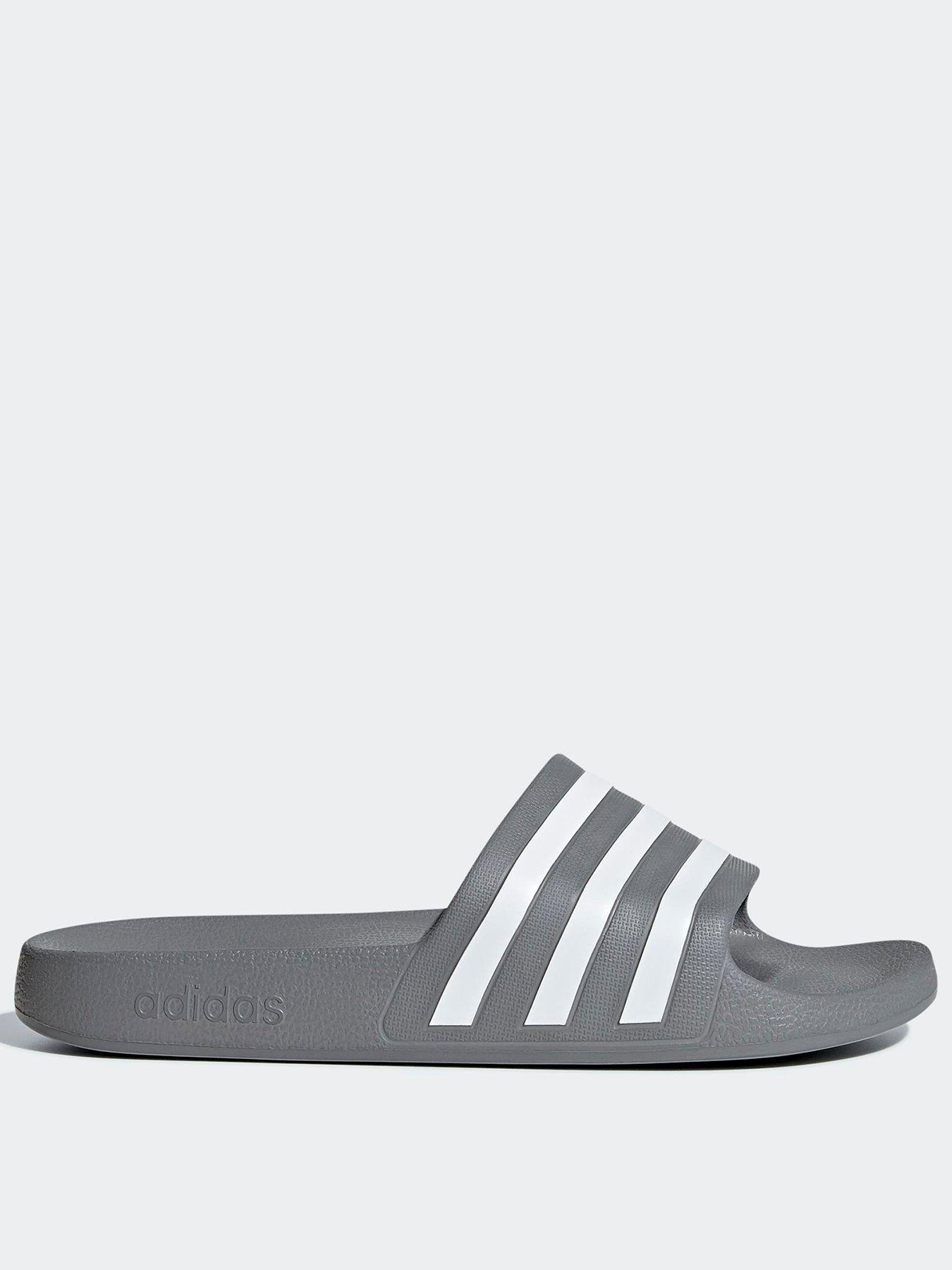 adidas-sportswear-unisex-adilette-aqua-slider-grey