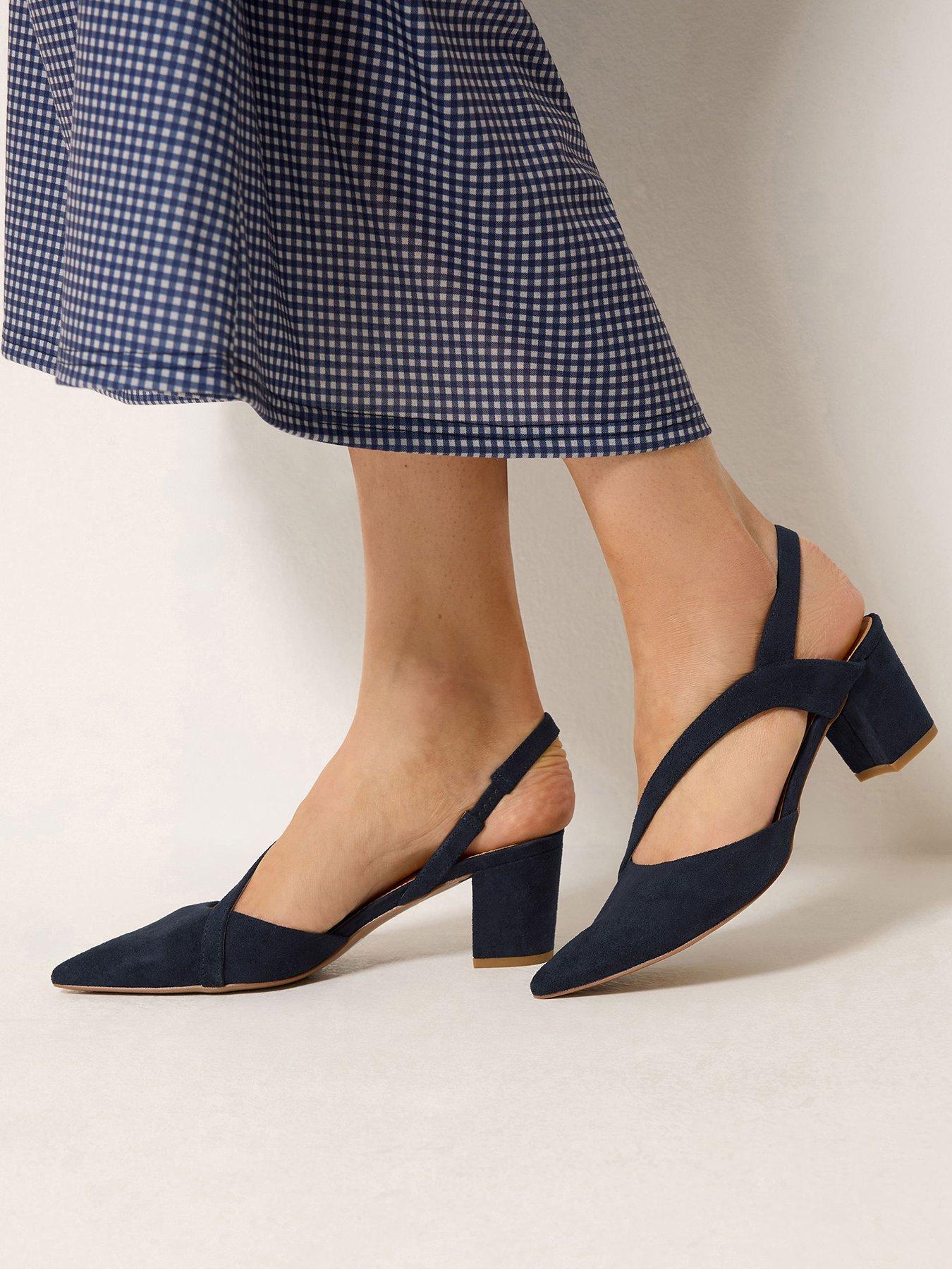 Image 1 of 4 of Long Tall Sally Tall Asymmetric Block Heel